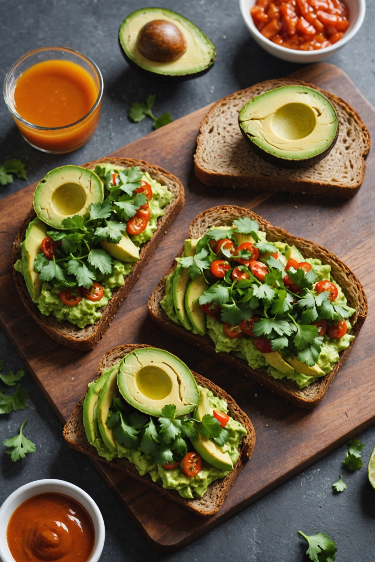 6. Sweet-Chili Avocado Toast