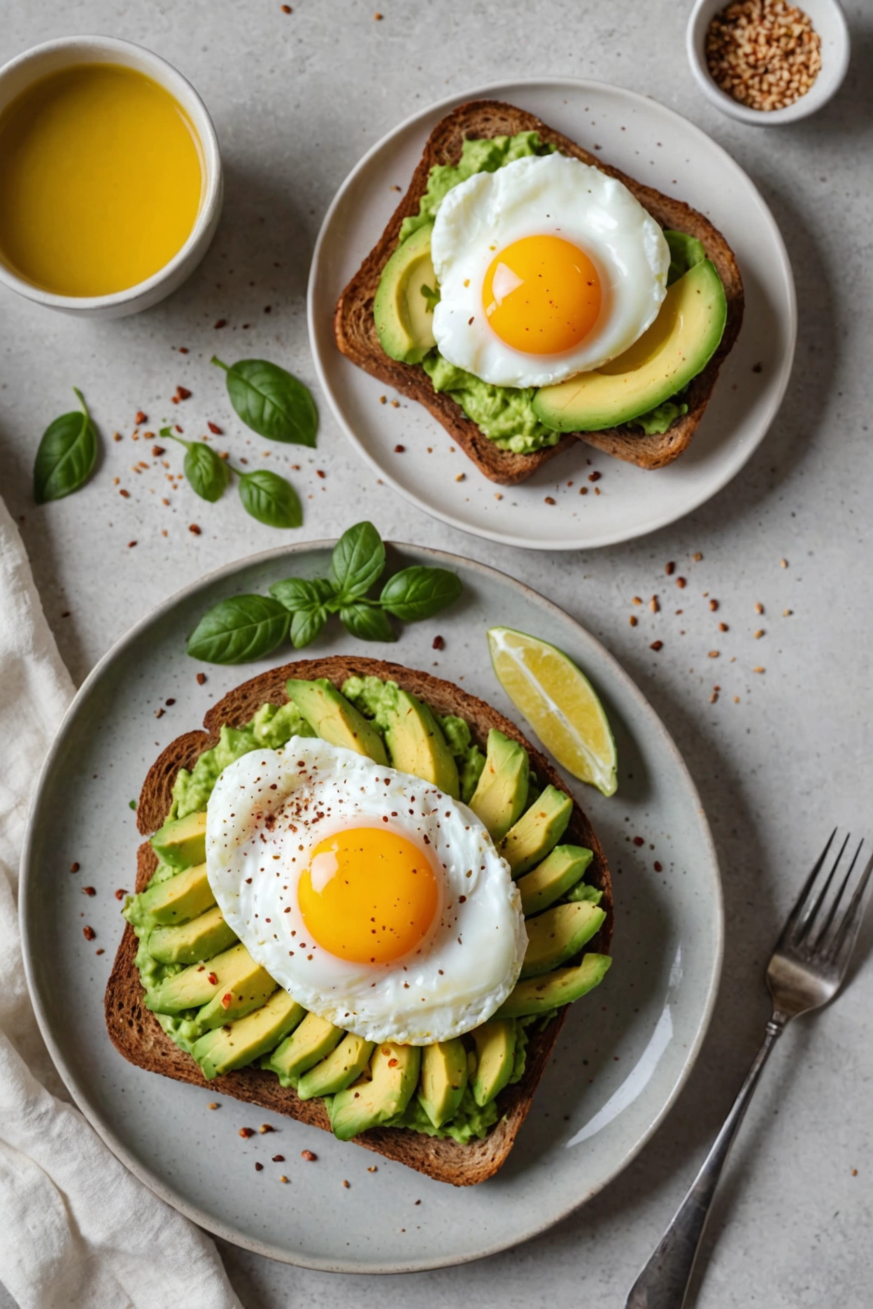 7. Avocado Toast with Poached Egg