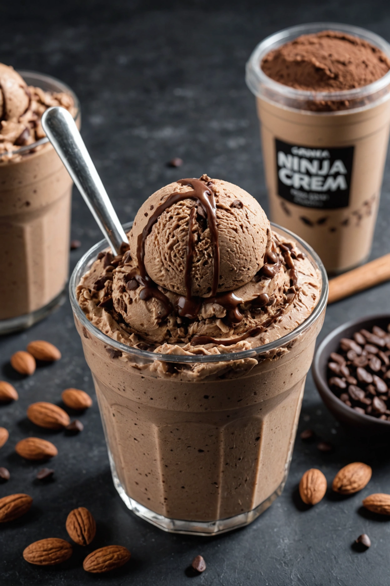 7. Mocha Espresso Ninja Creami Protein Ice Cream