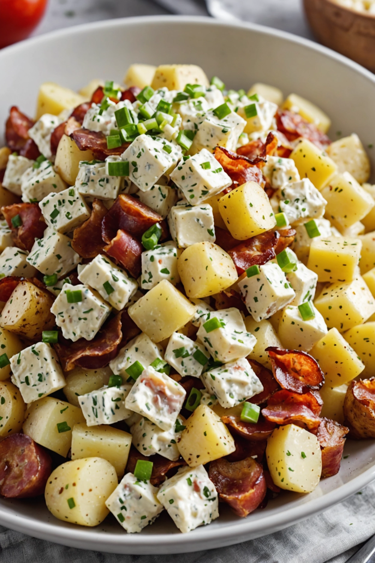 8. Bacon Ranch Potato Salad