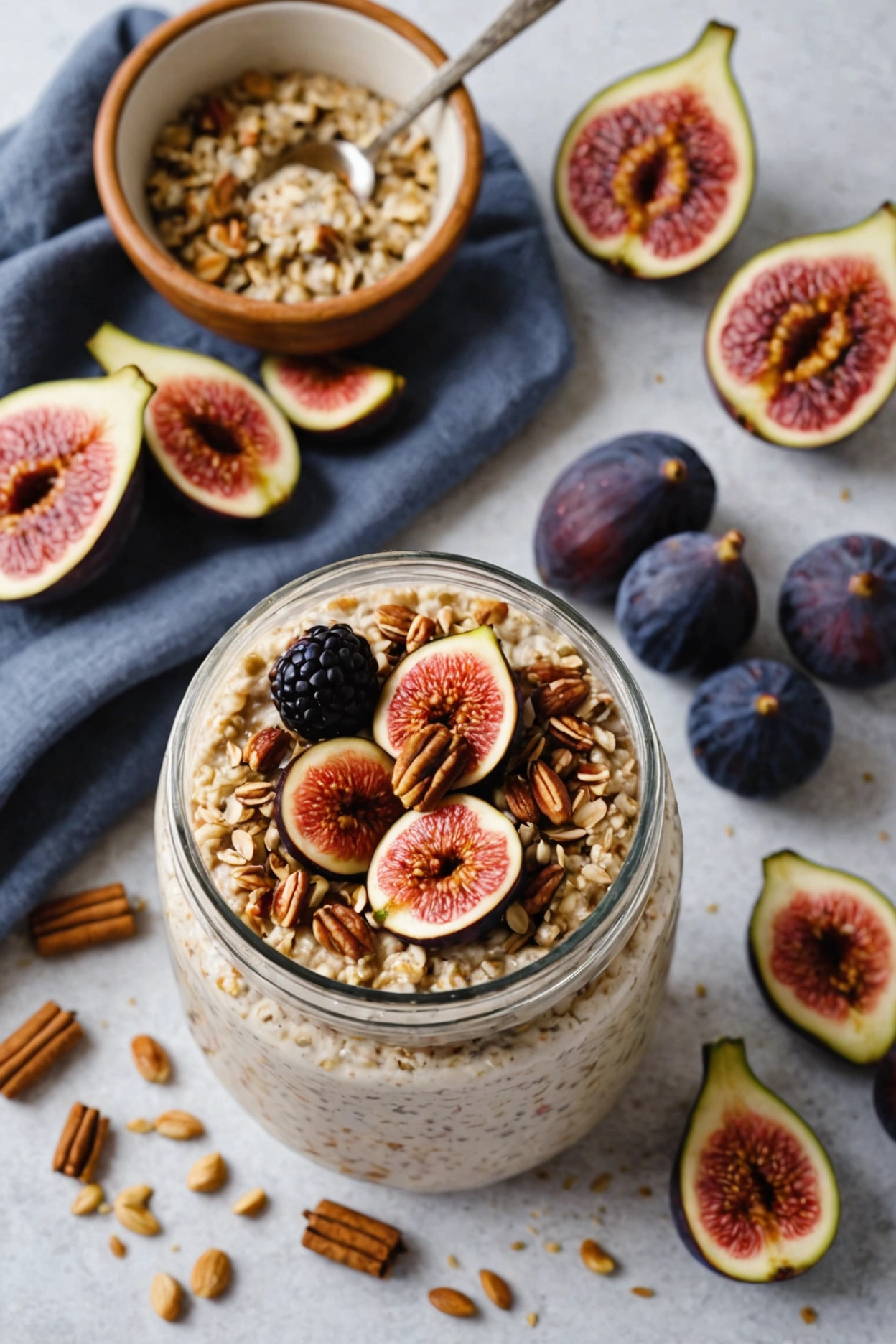 8. Brown Sugar & Fig Overnight Oats