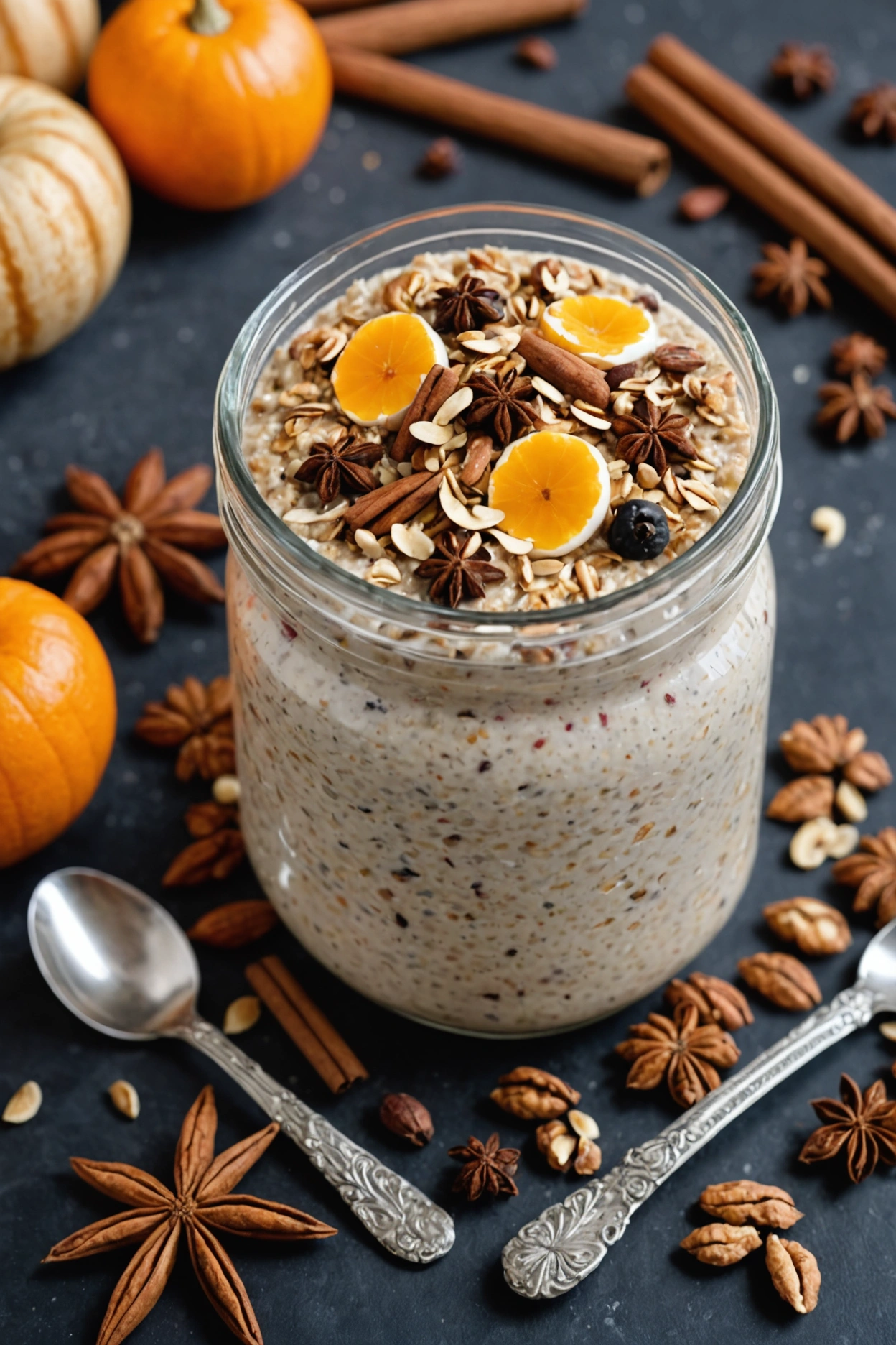 8. Chai-Spiced Overnight Oats