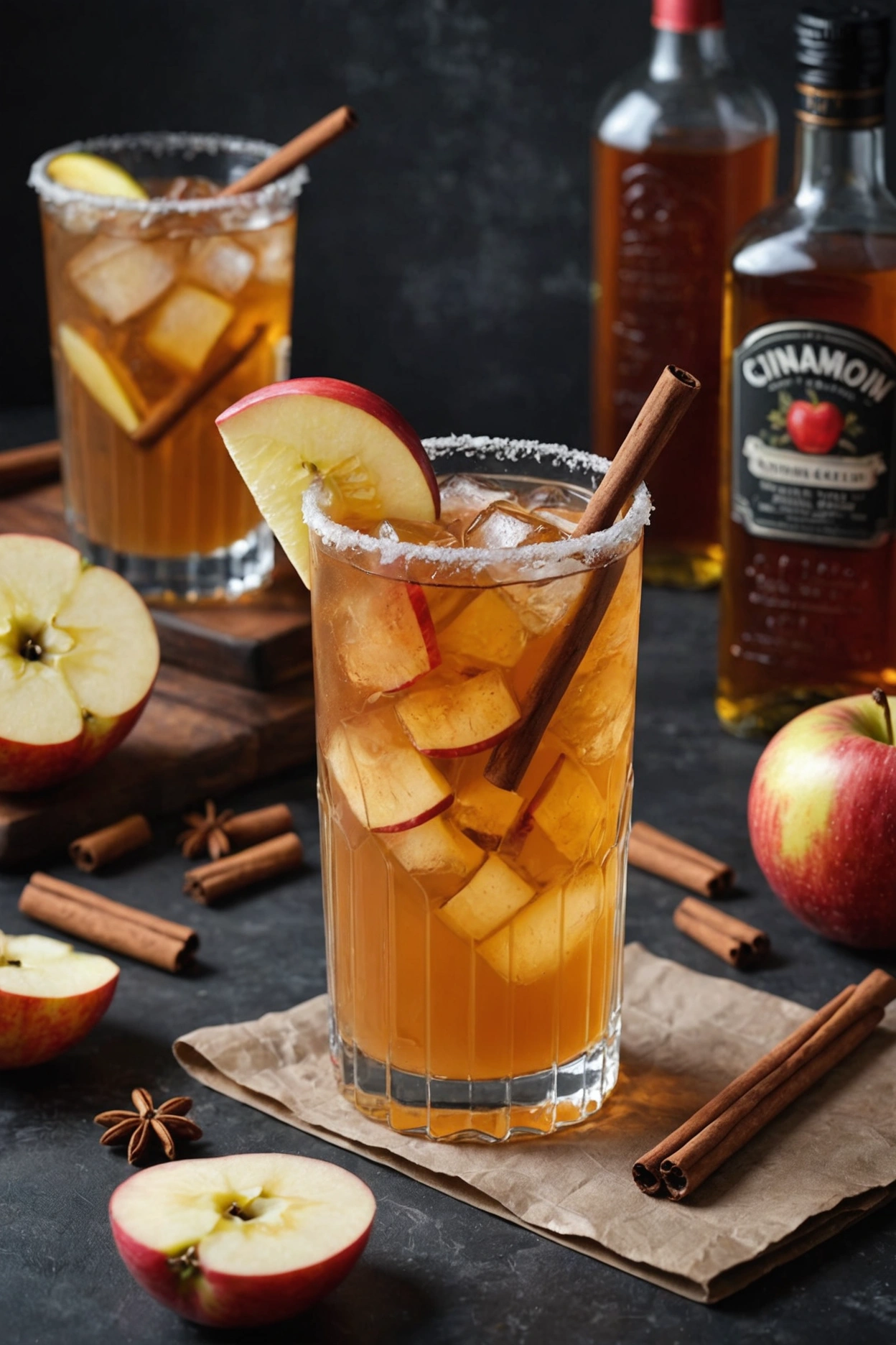 8. Cinnamon Apple Fall Cocktail