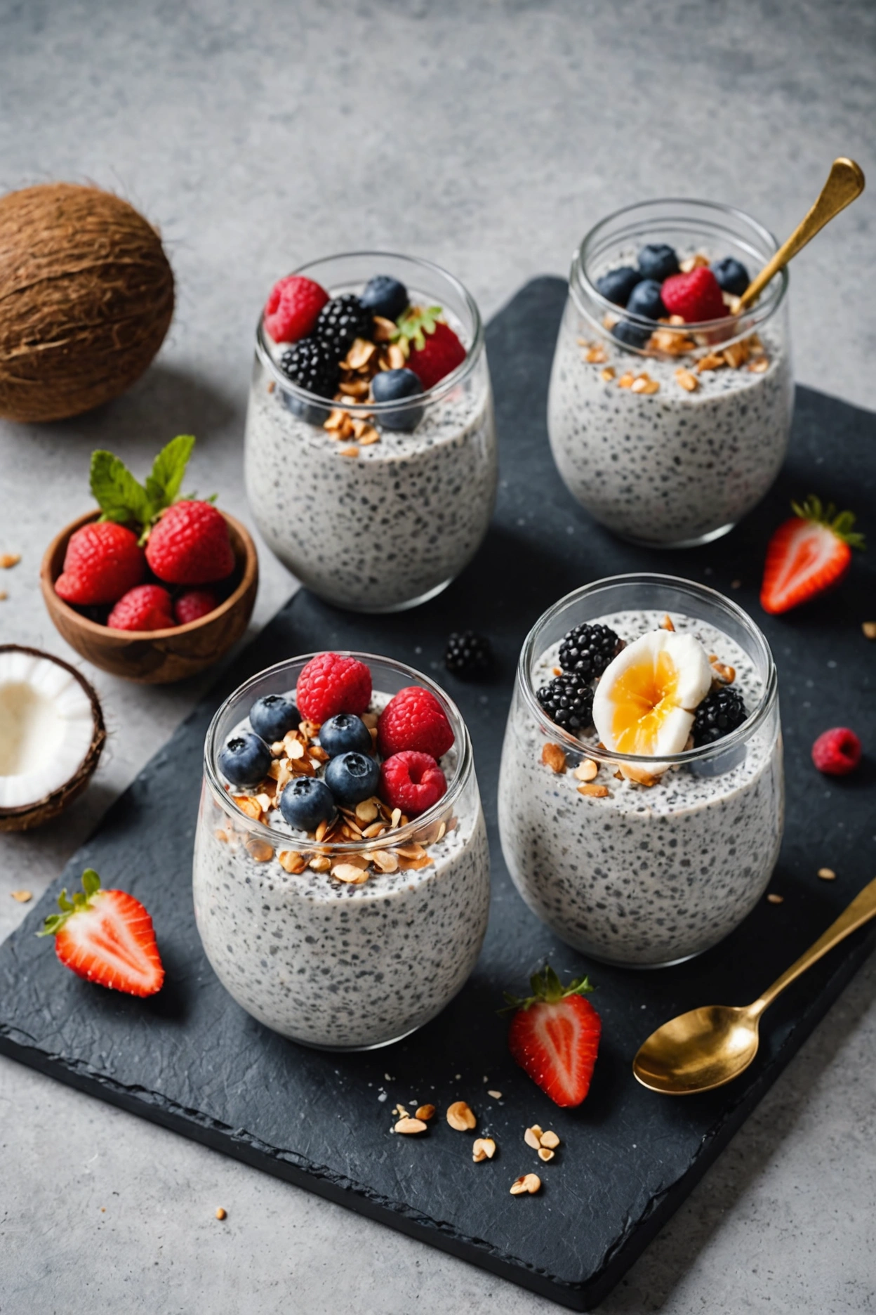 8. Coconut Chia Seed Pudding