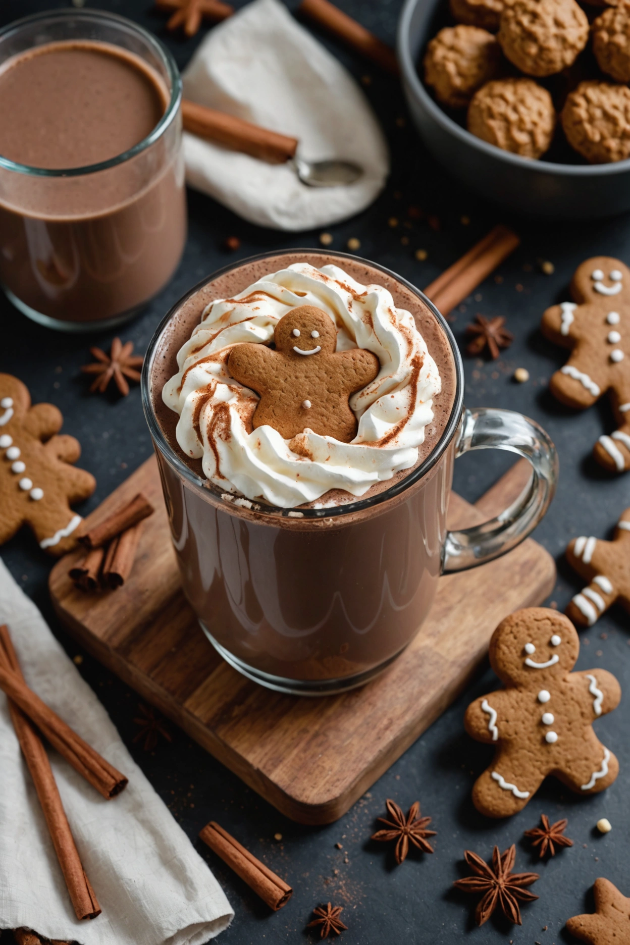 8. Gingerbread Fall Hot Chocolate