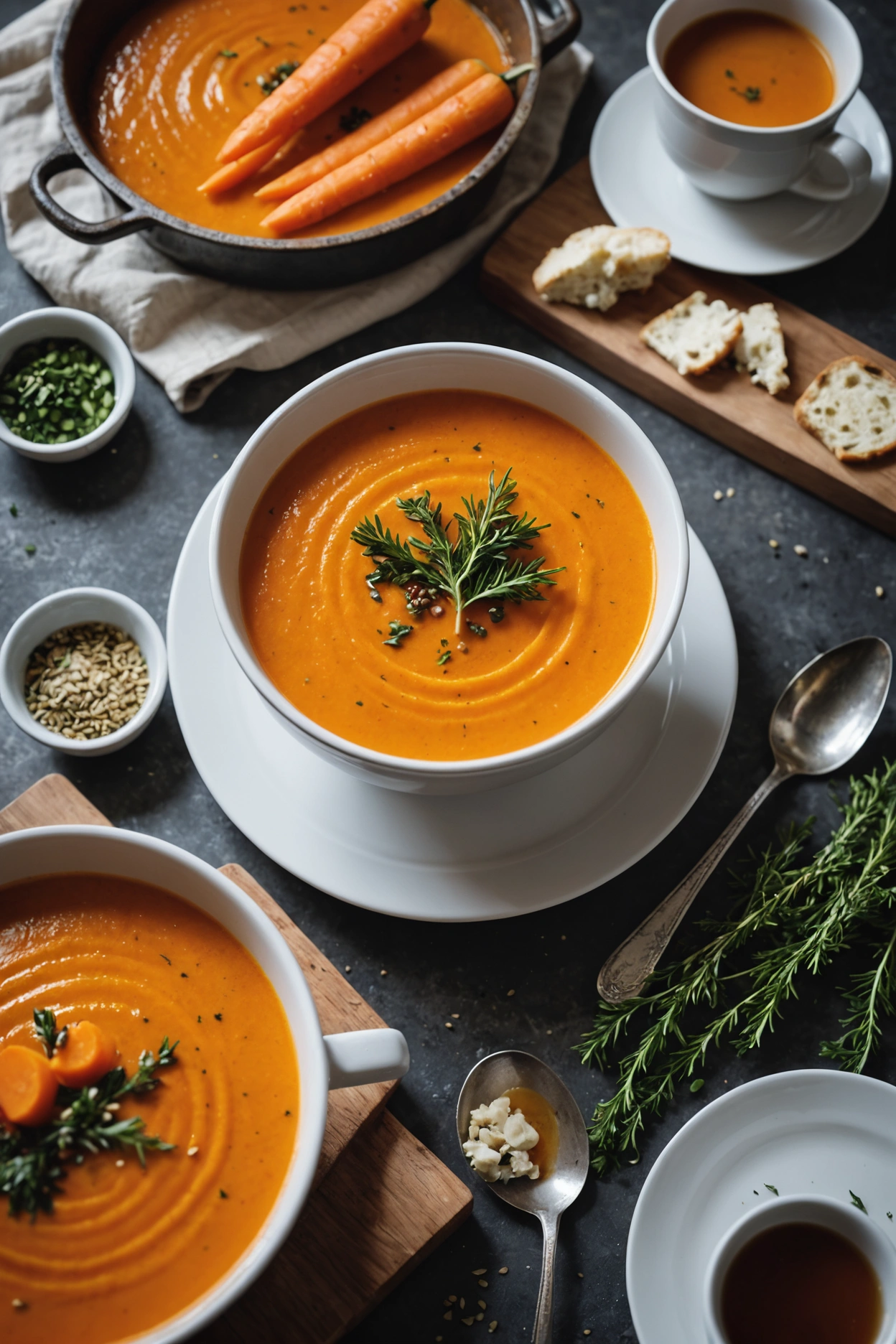 8. Maple Roasted Carrot Fall Soup