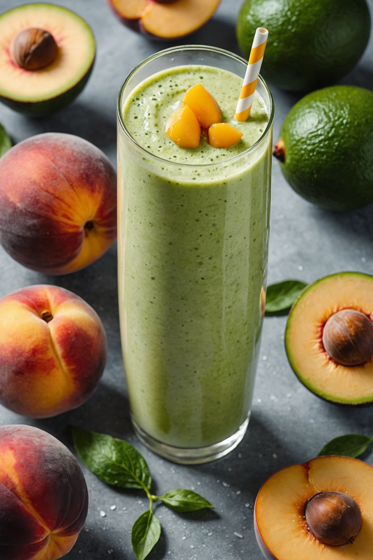 8. Peach Avocado Bliss