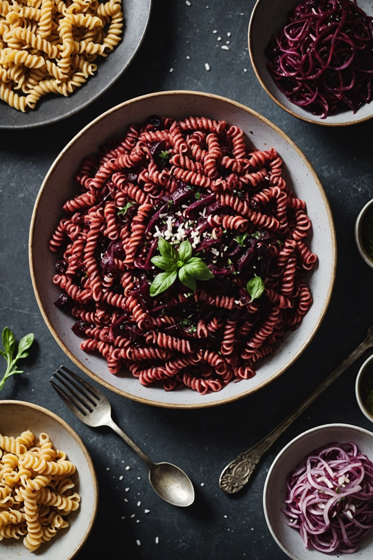 8. Roasted Beetroot Fusilli