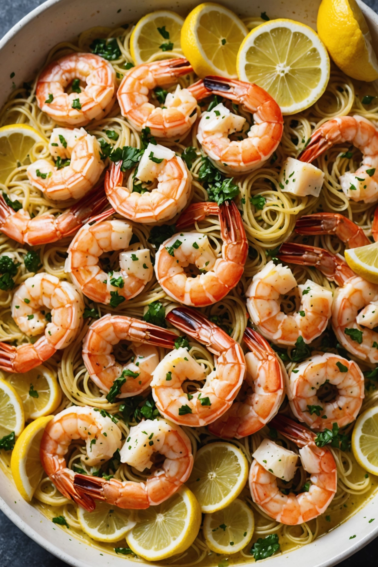 8. Shrimp Scampi