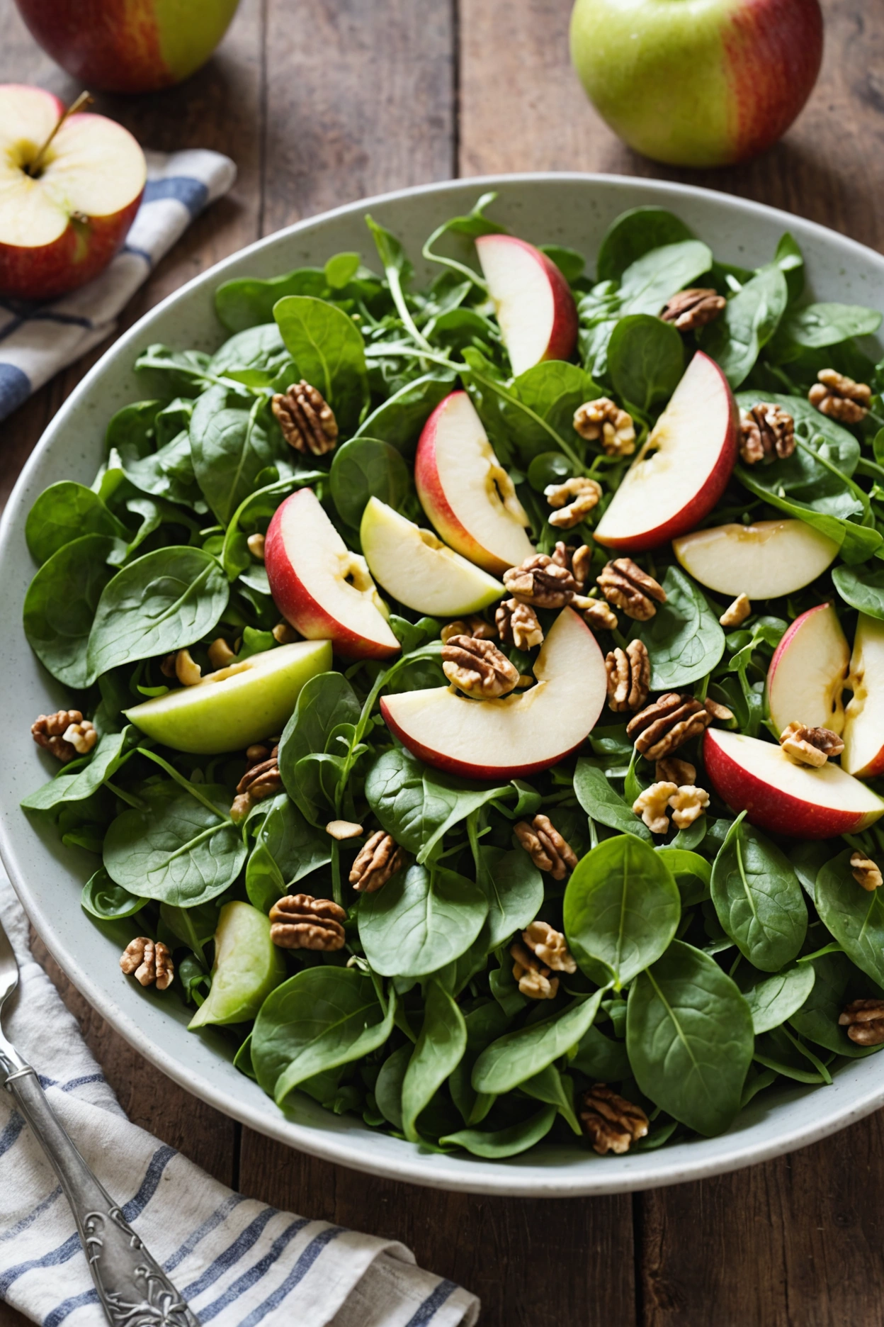 9. Apple and Walnut Salad