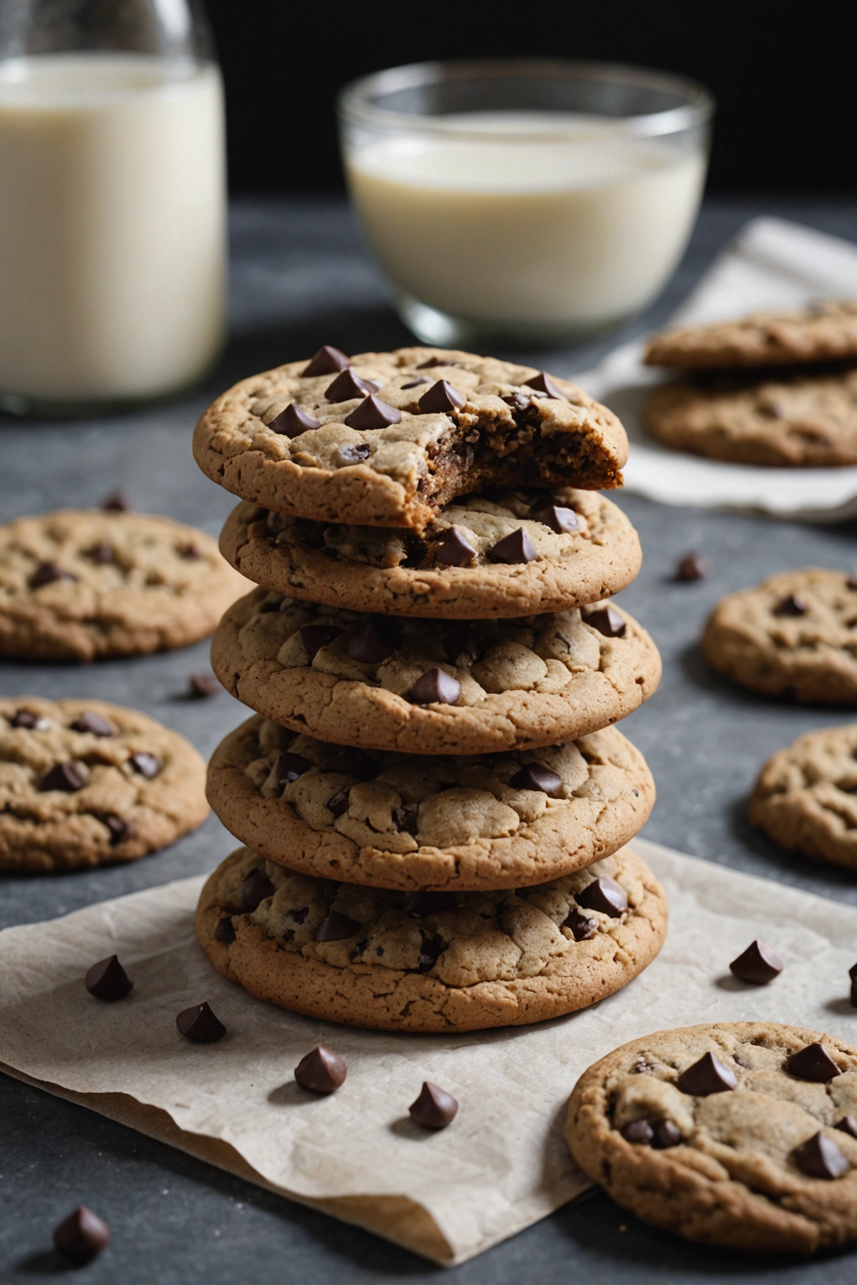 9. Buckwheat Chocolate Chip Cookies