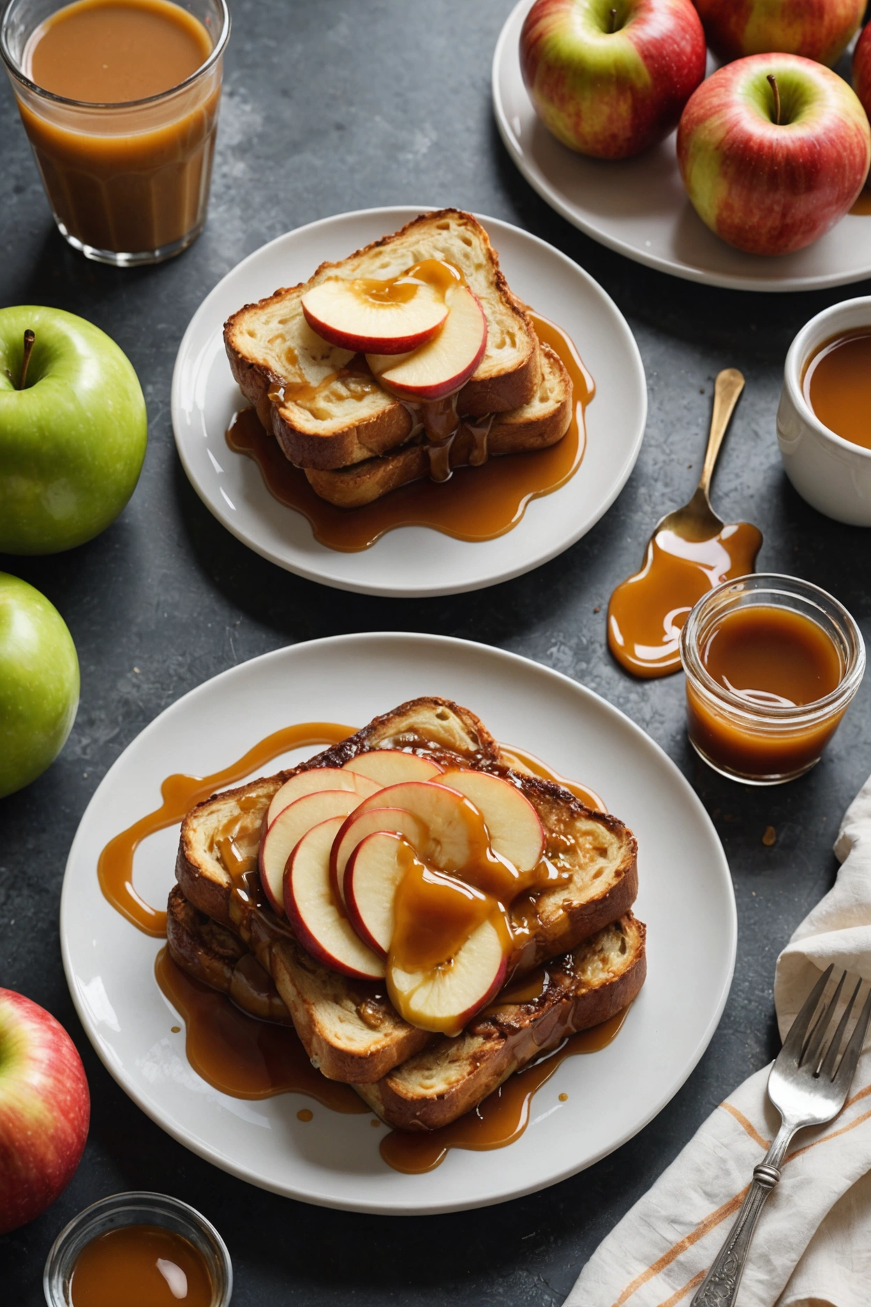 9. Caramel Apple French Toast