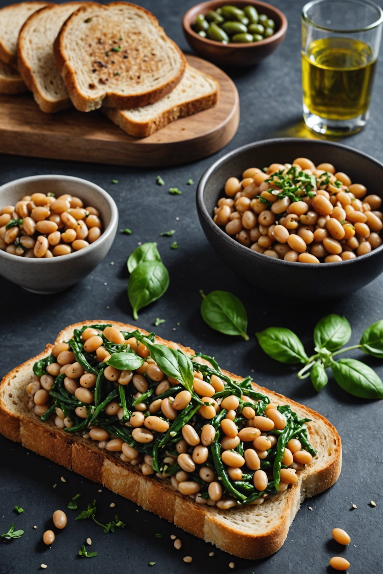 9. Mediterranean Beans on Toast