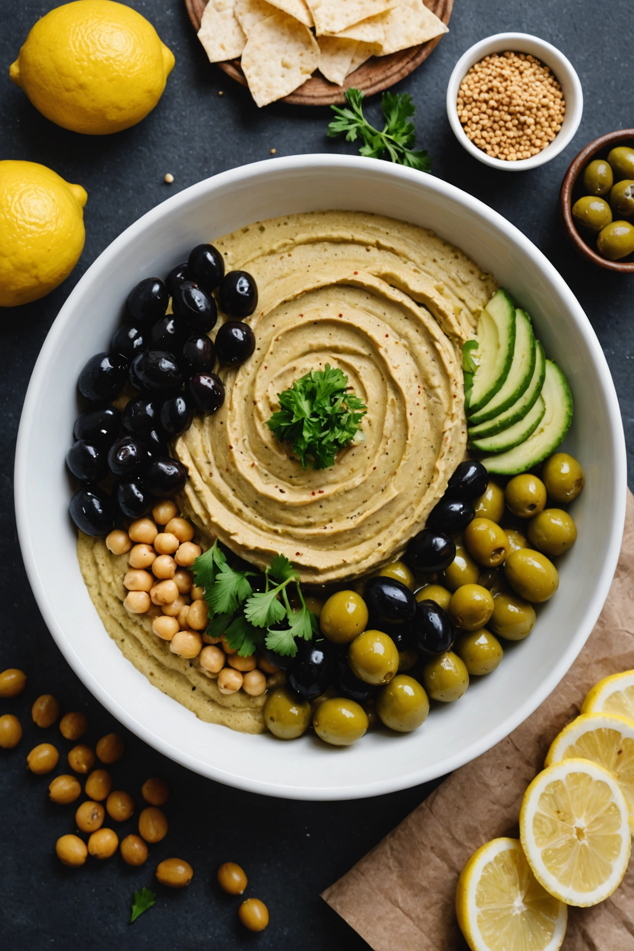 9. Olive Hummus