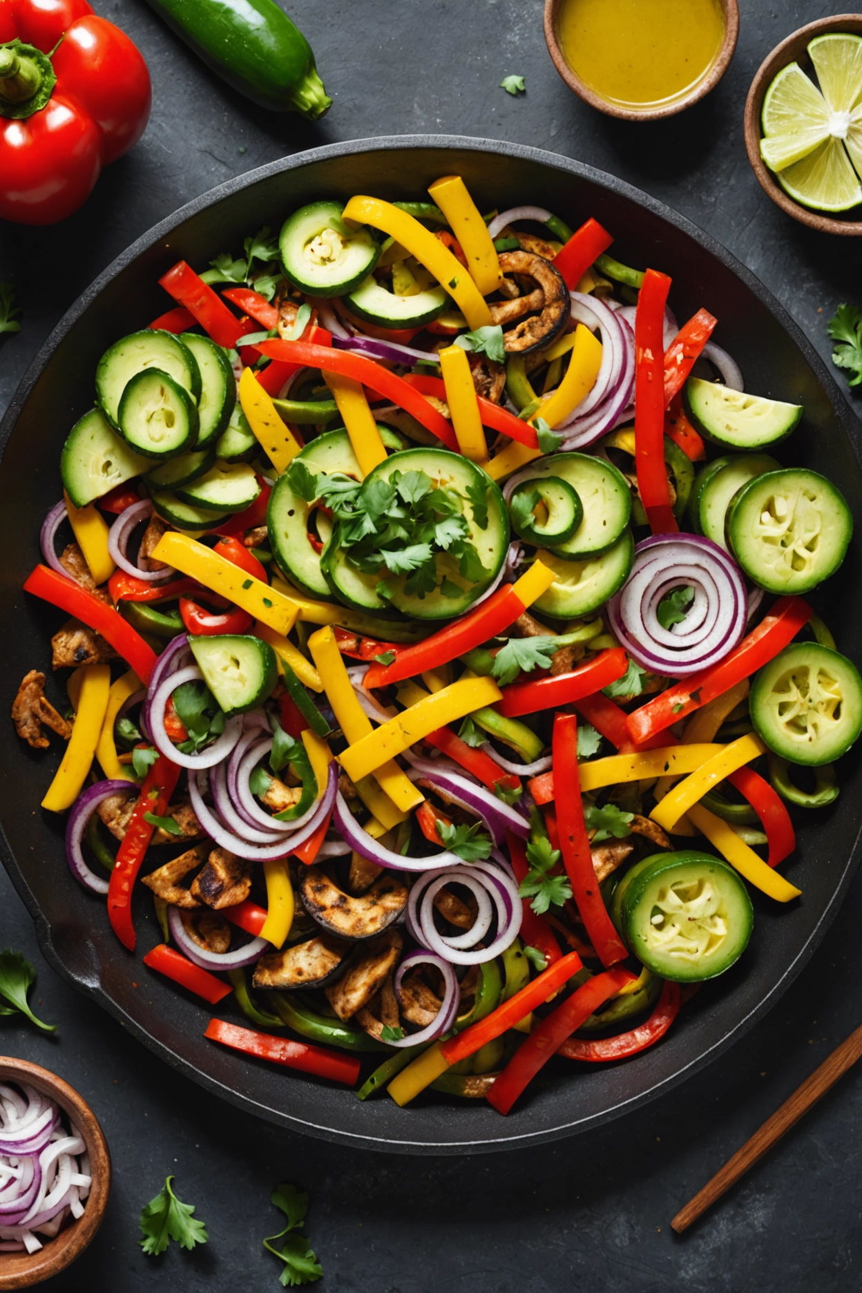 9. Veggie Fajitas