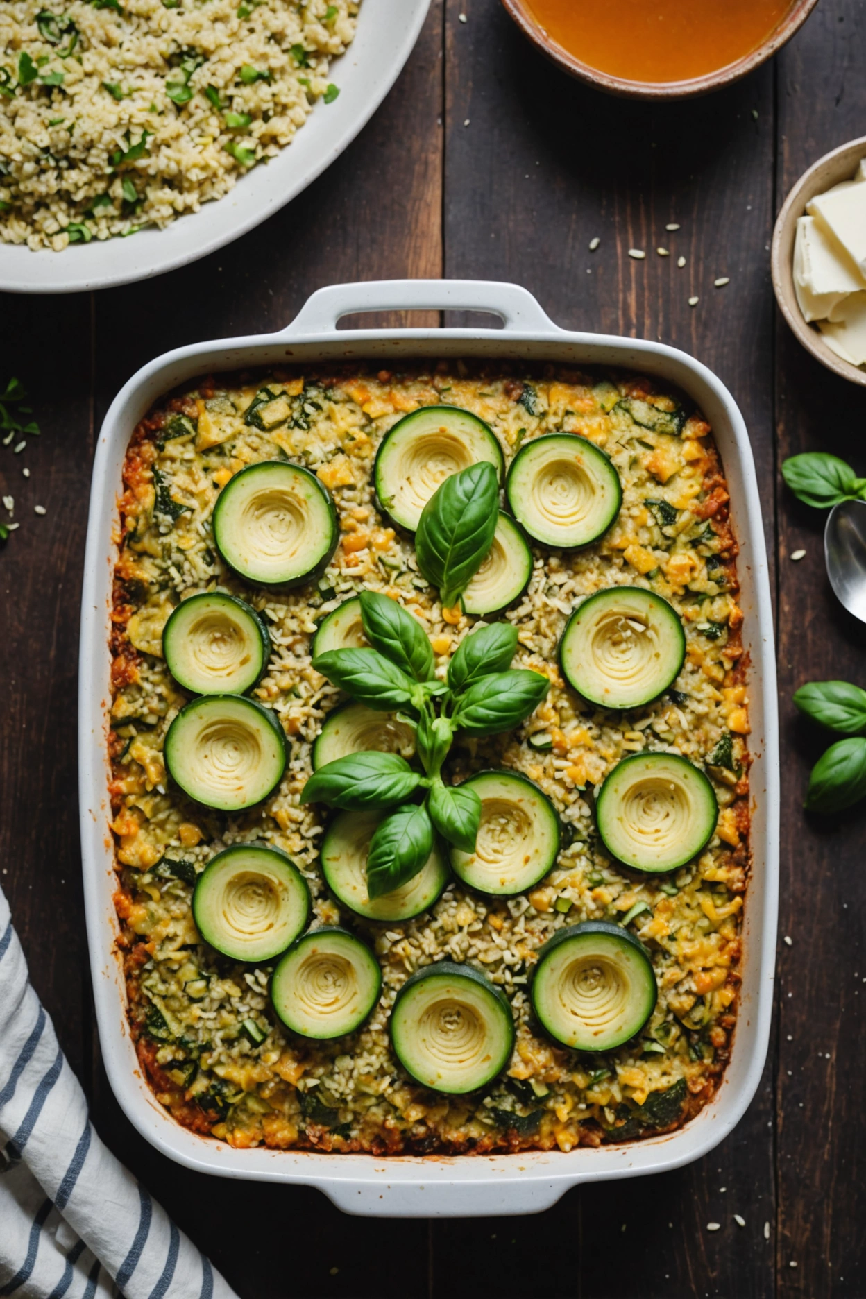 9. Zucchini and Quinoa Casserole