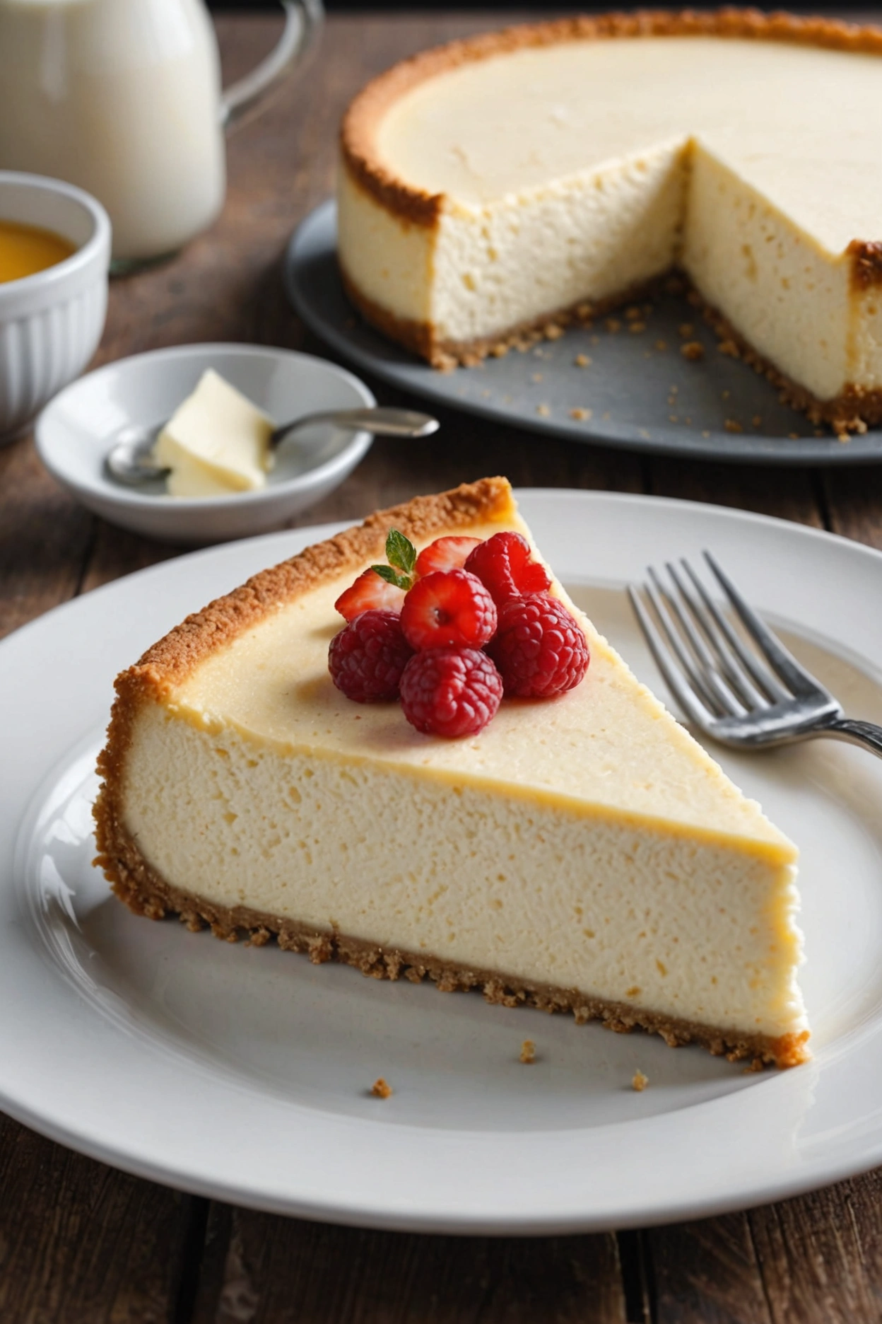 1. Classic Cottage Cheese Cheesecake