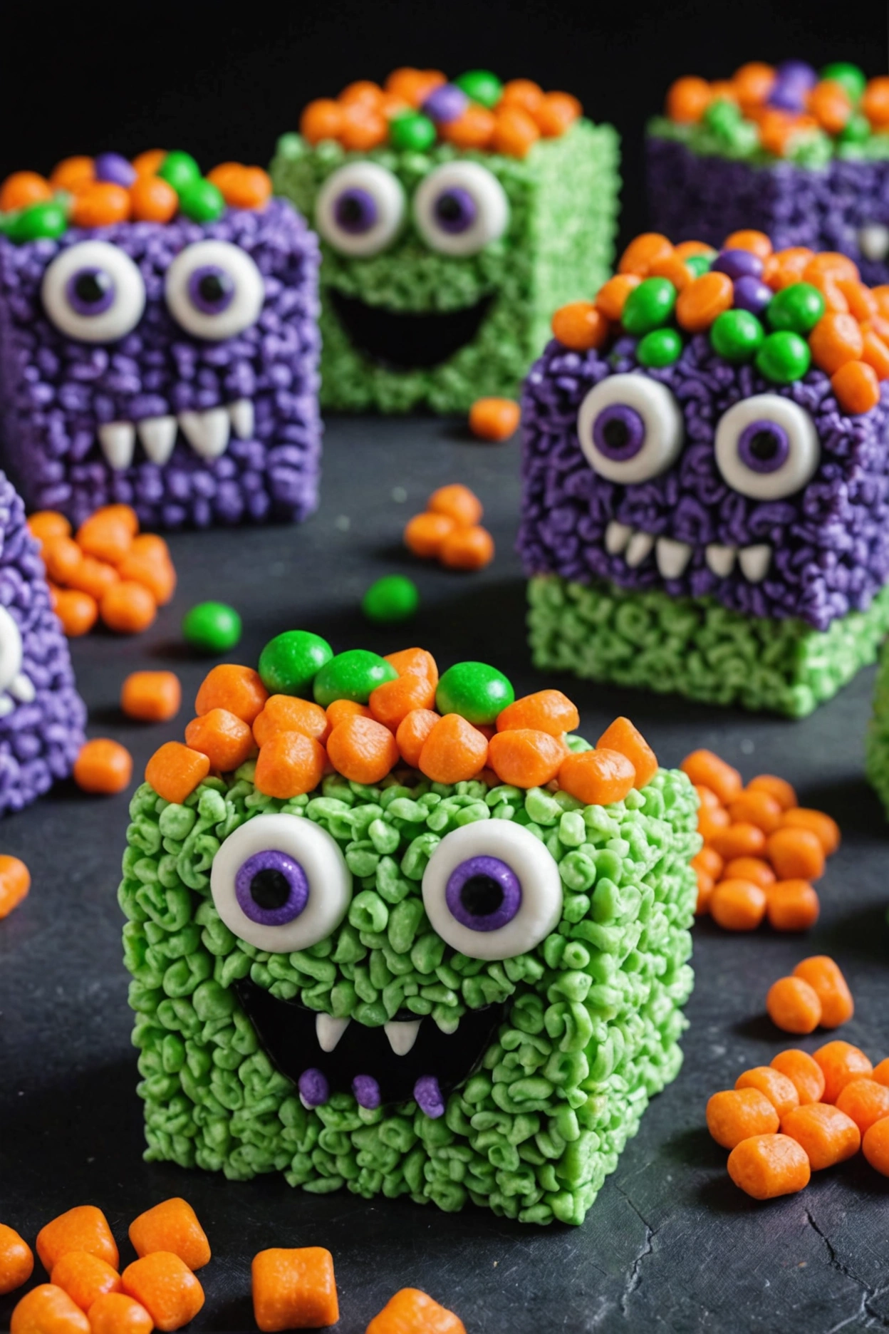 1. Monster Rice Krispie Treats