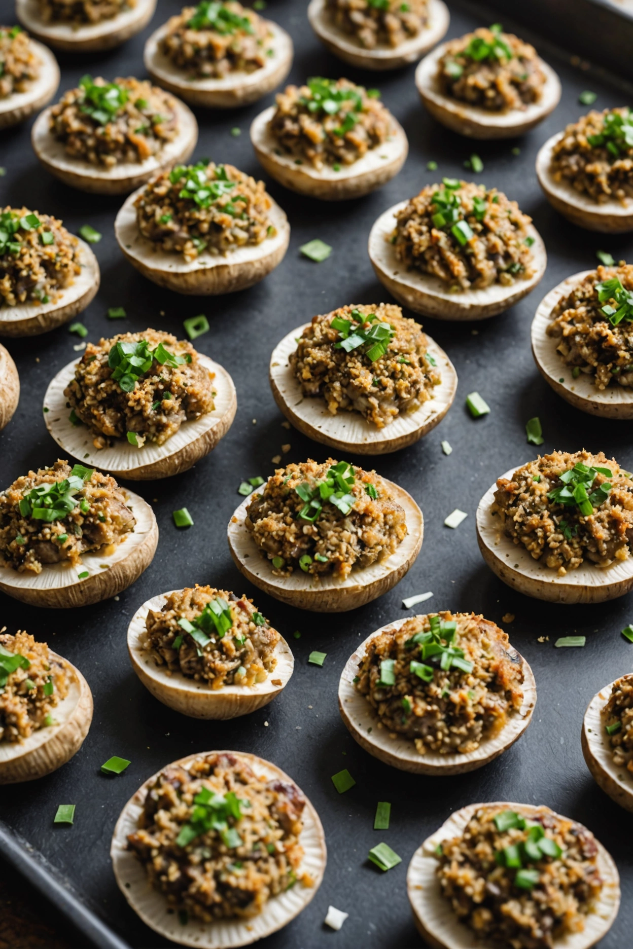 1. Stuffed Mushrooms