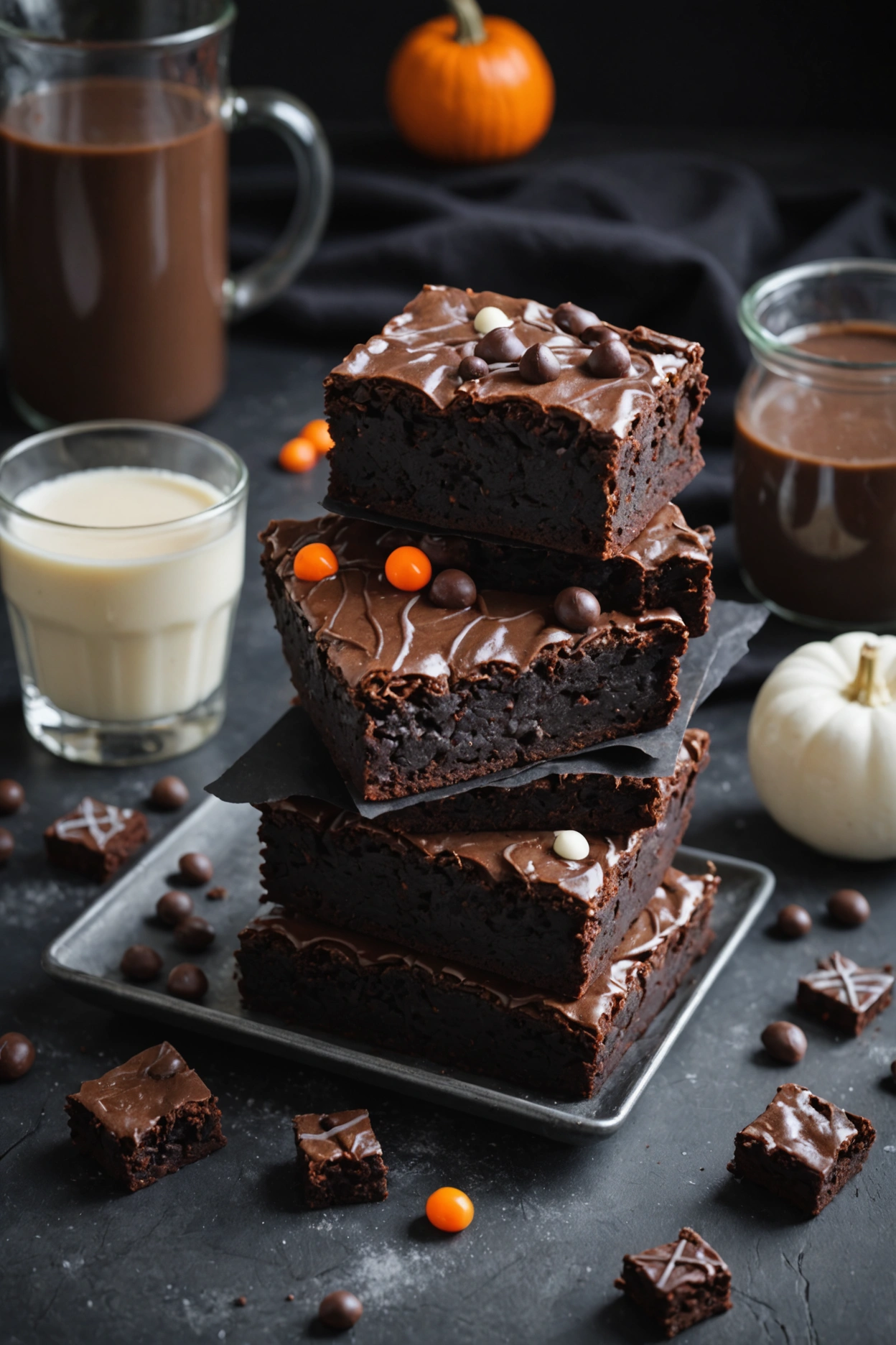 1. Witch's Brew Brownies