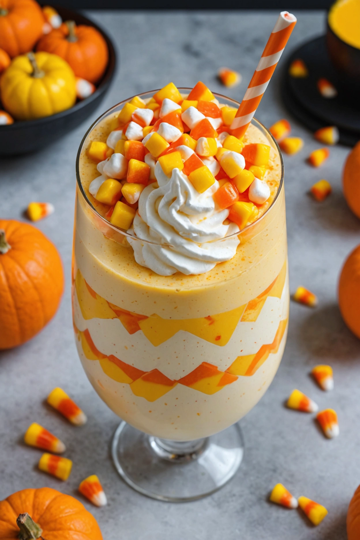 10. Candy Corn Smoothie