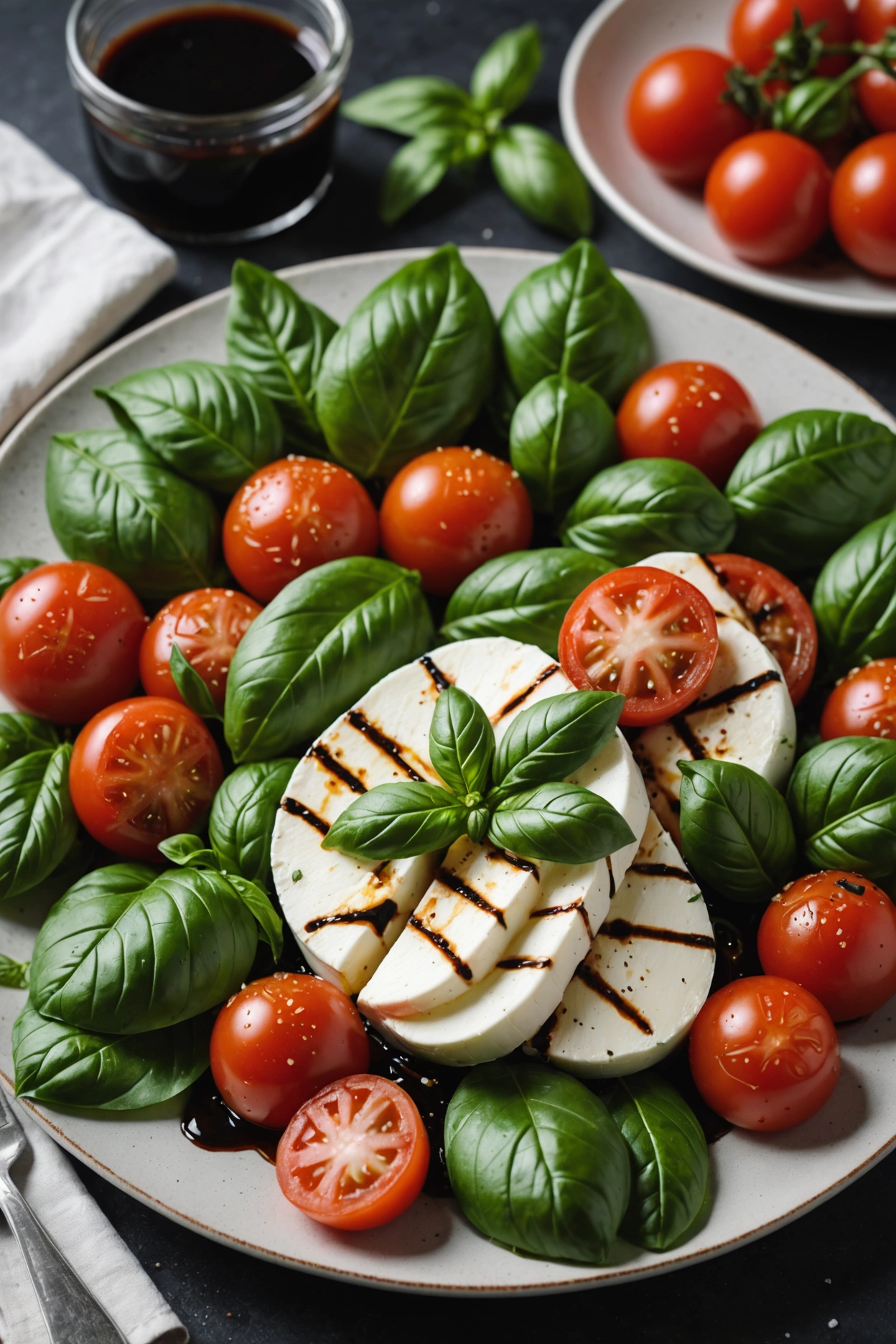 10. Caprese Salad with Fresh Basil