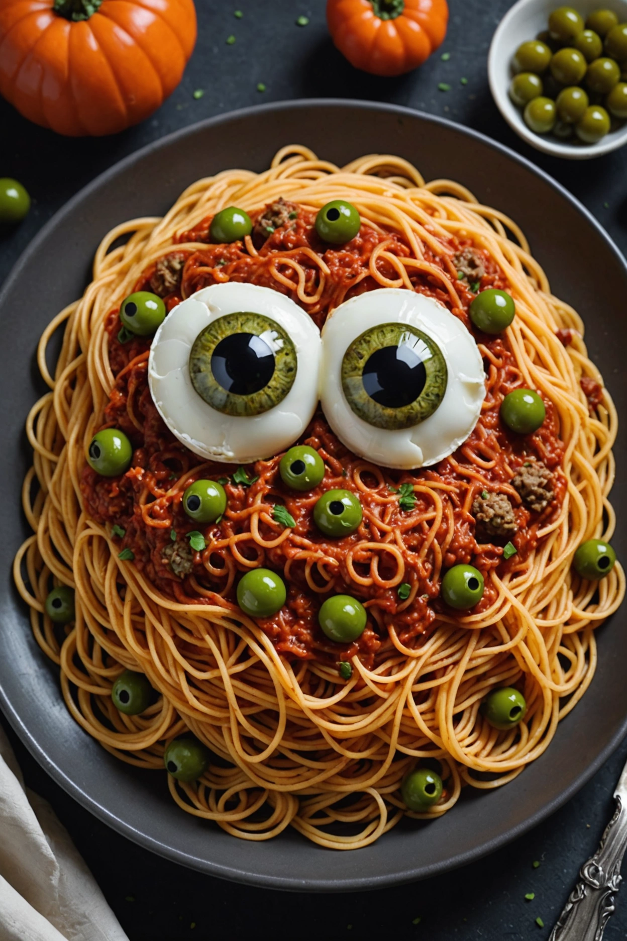 10. Eyeball Spaghetti