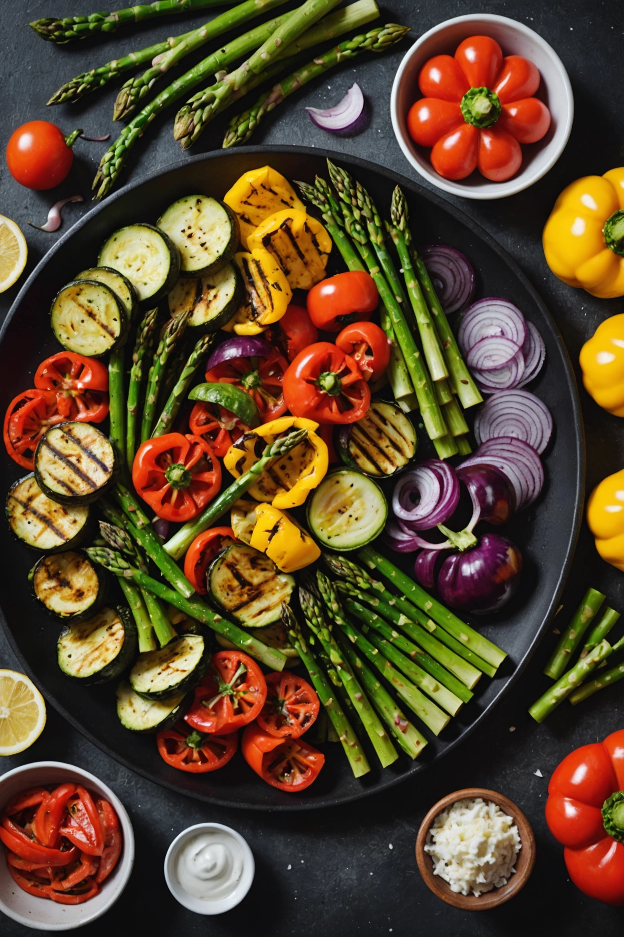 10. Grilled vegetables