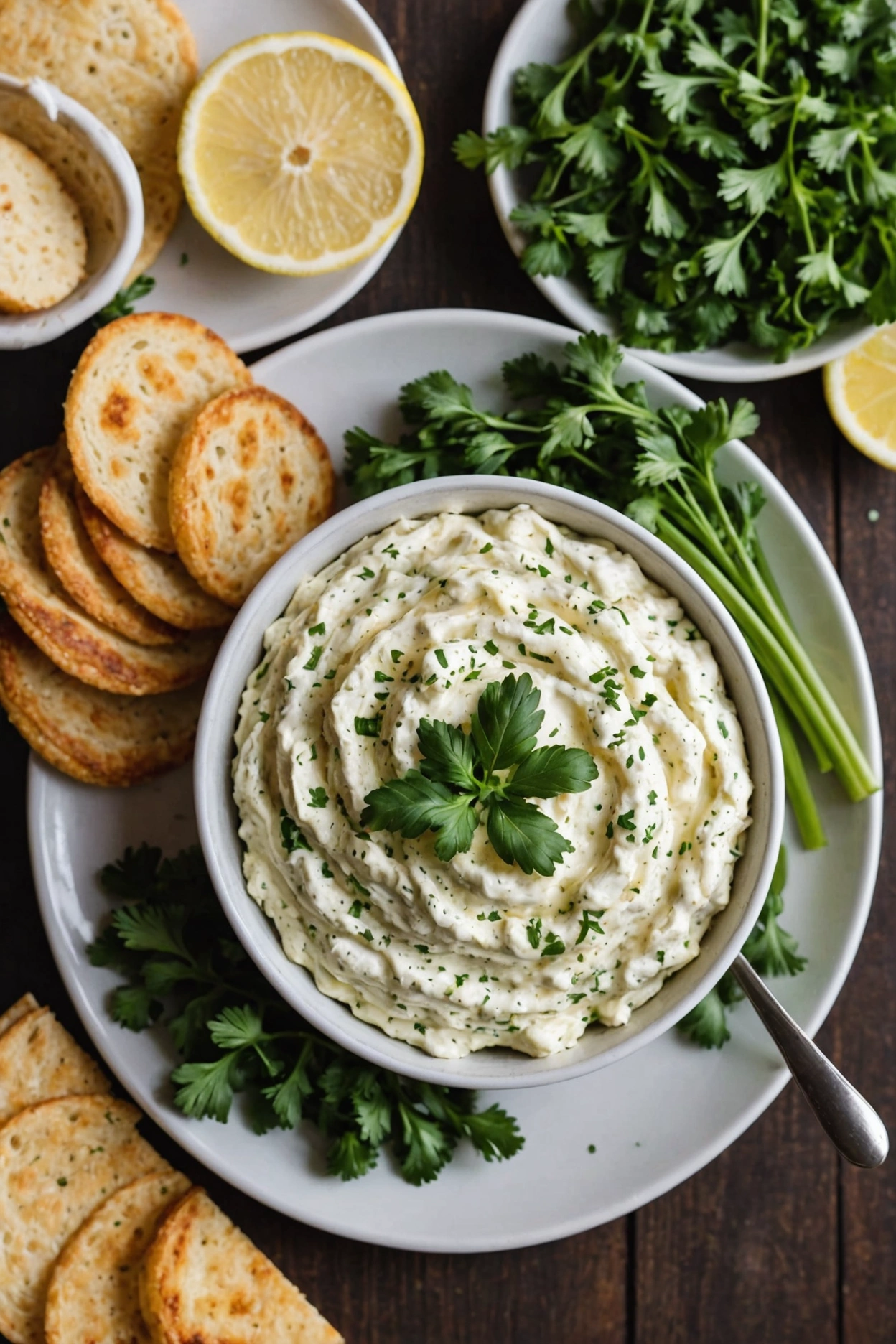 10. Roasted Garlic Parm Dip