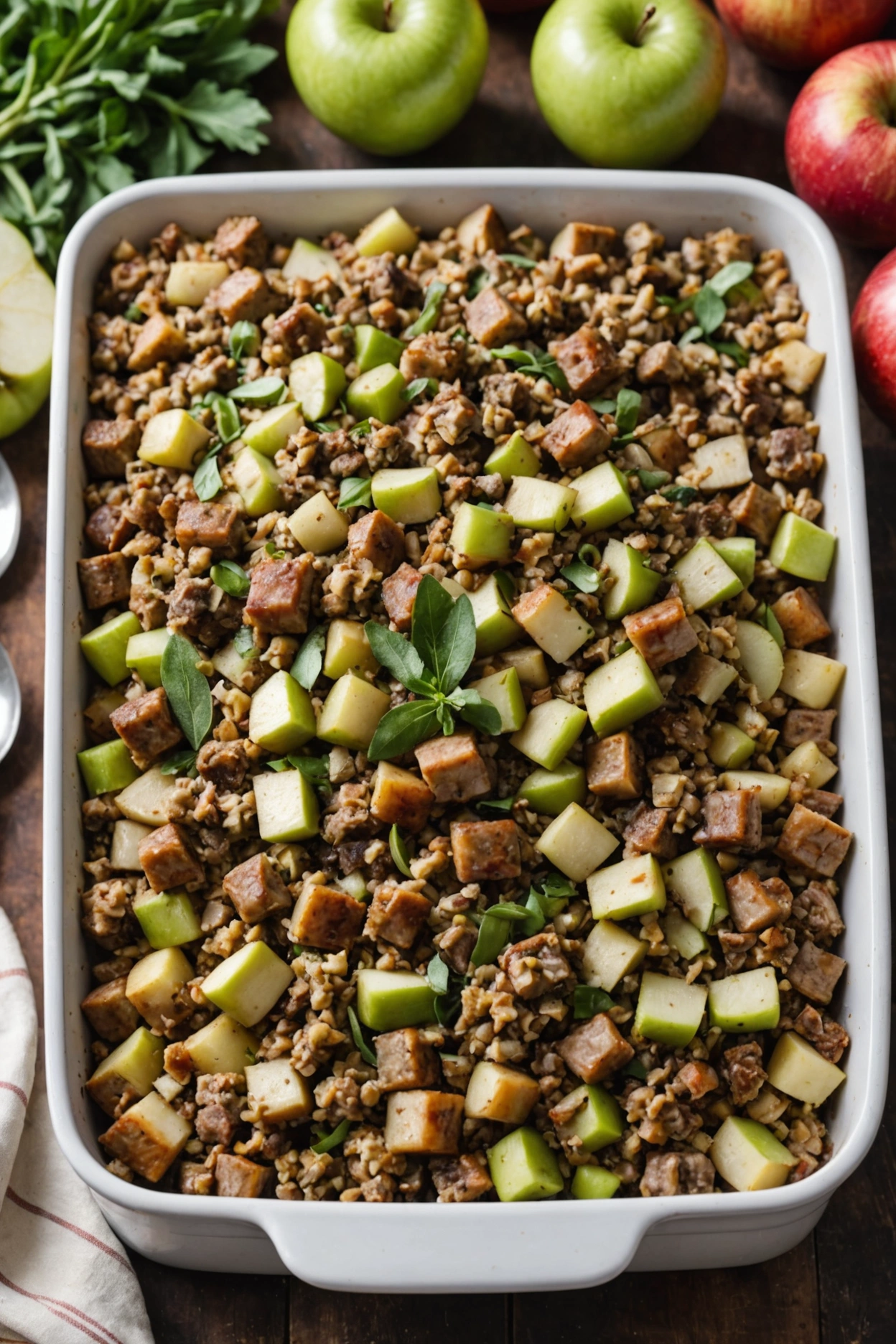 10. Sausage, Apple, and Sage Stuffing