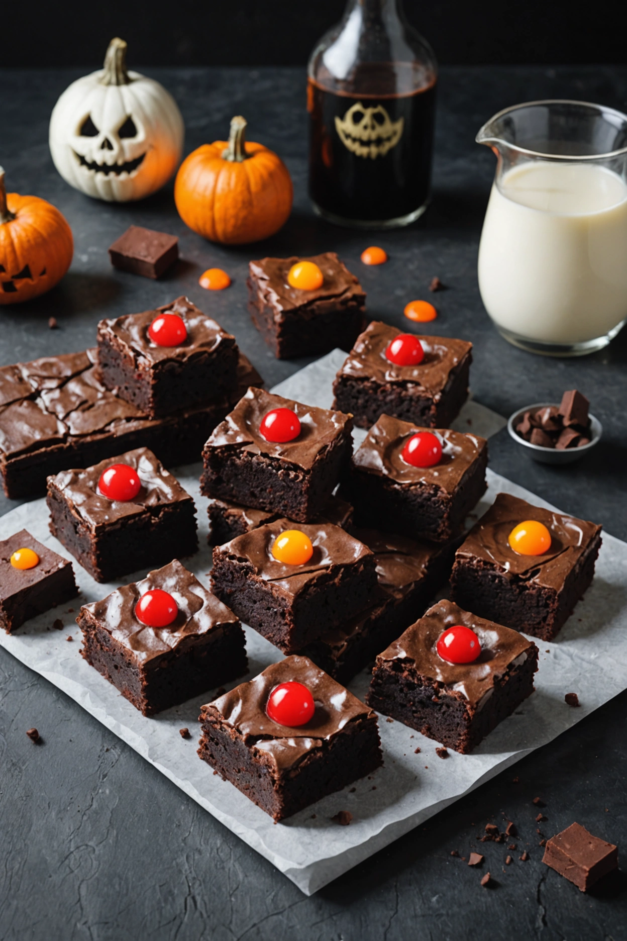 10. Vampire Bite Brownies