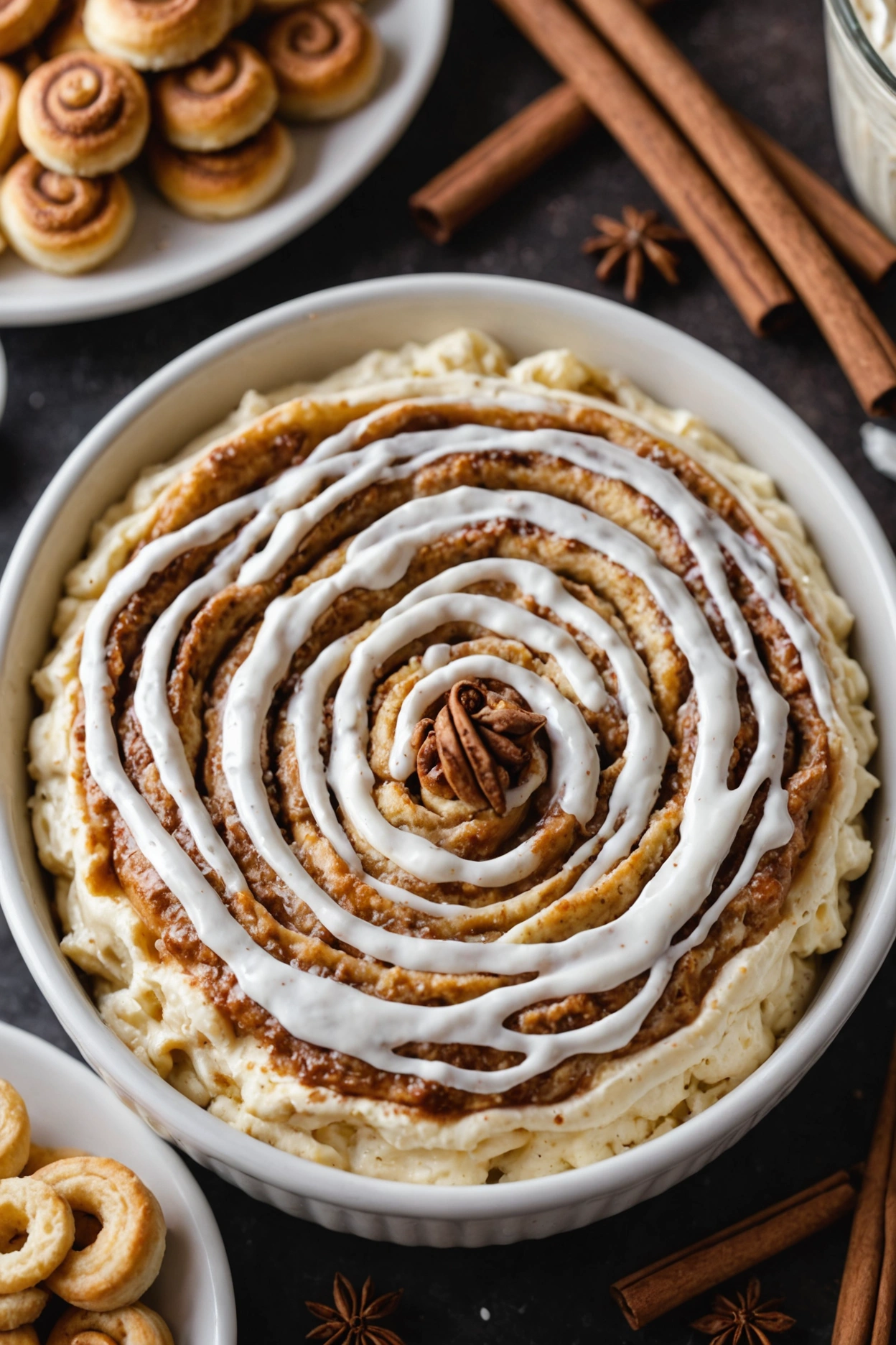 11. Cinnamon Roll Dip