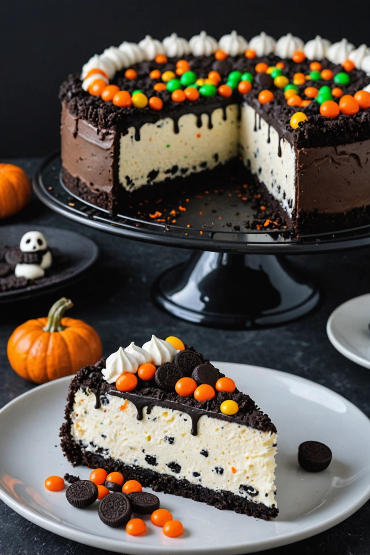 11. Halloween Funfetti Cheesecake