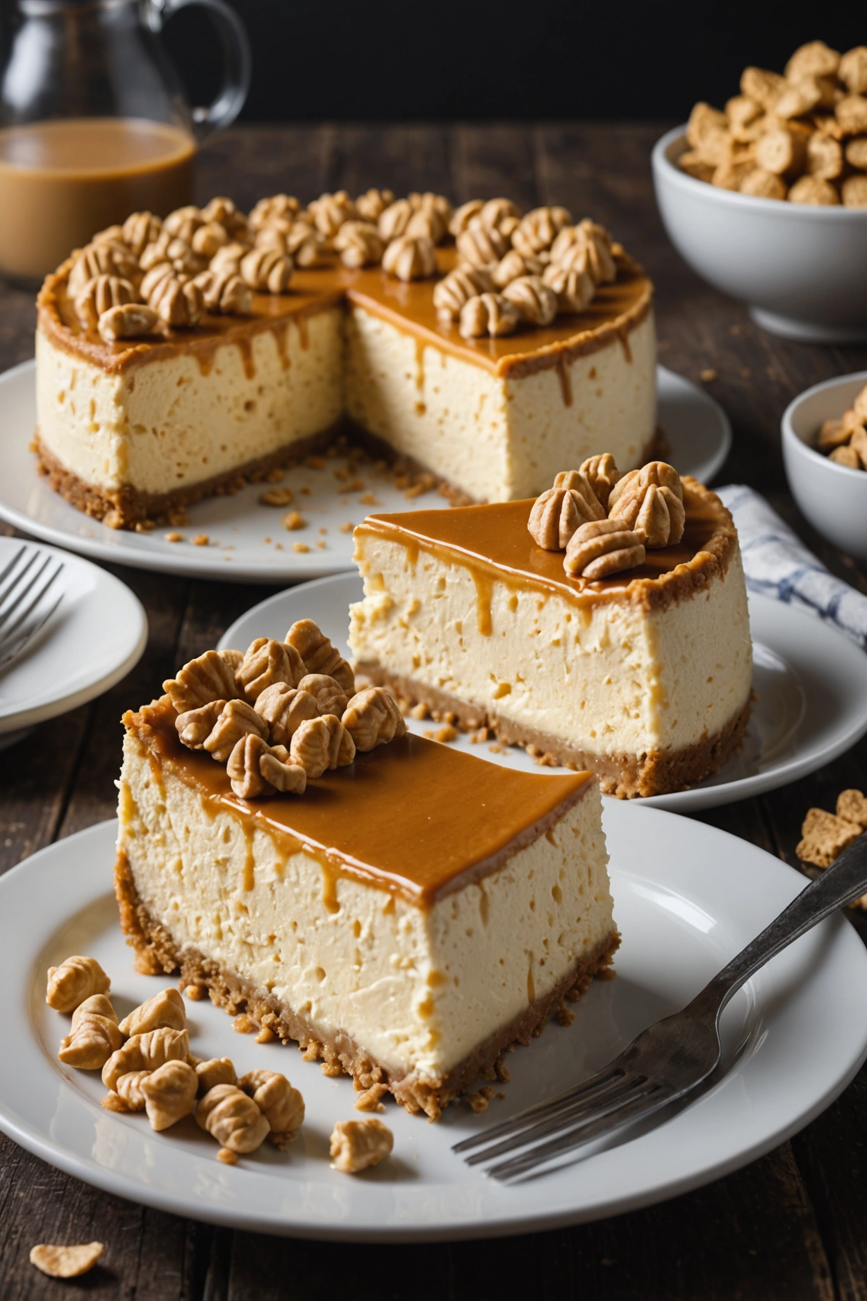 11. Peanut Butter Cottage Cheese Cheesecake