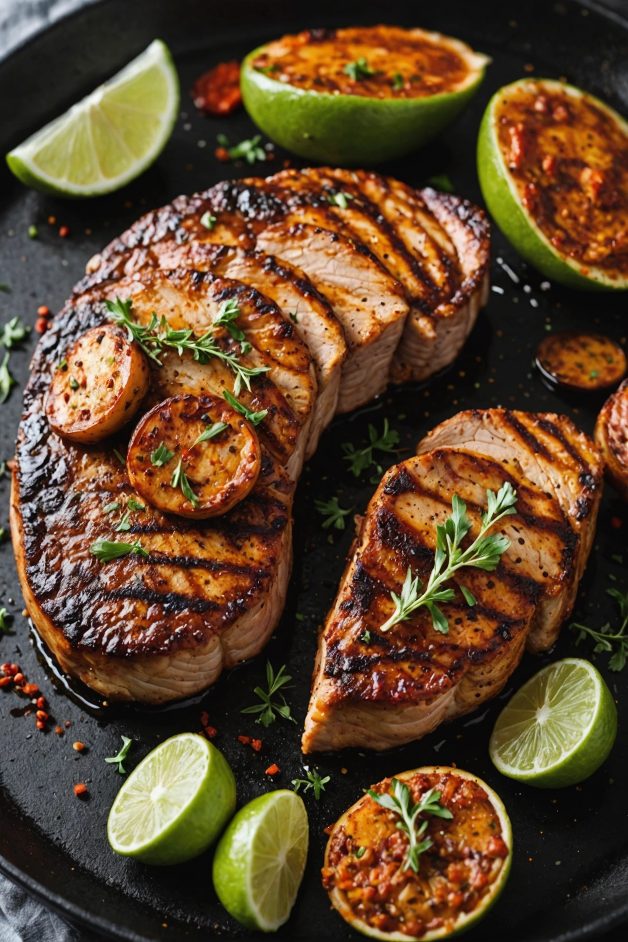 11. Spicy Rubbed Pork Chops