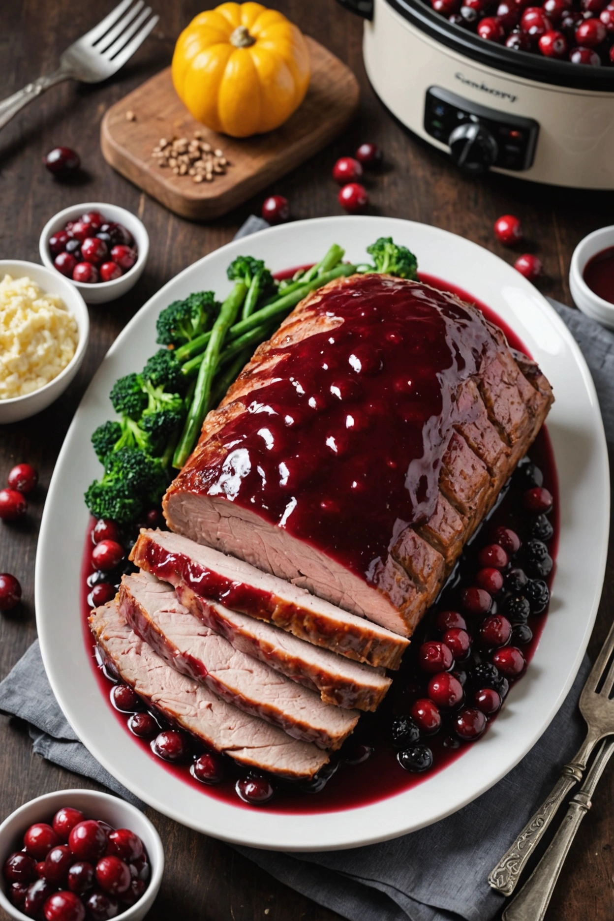 12. Cranberry Pork Loin