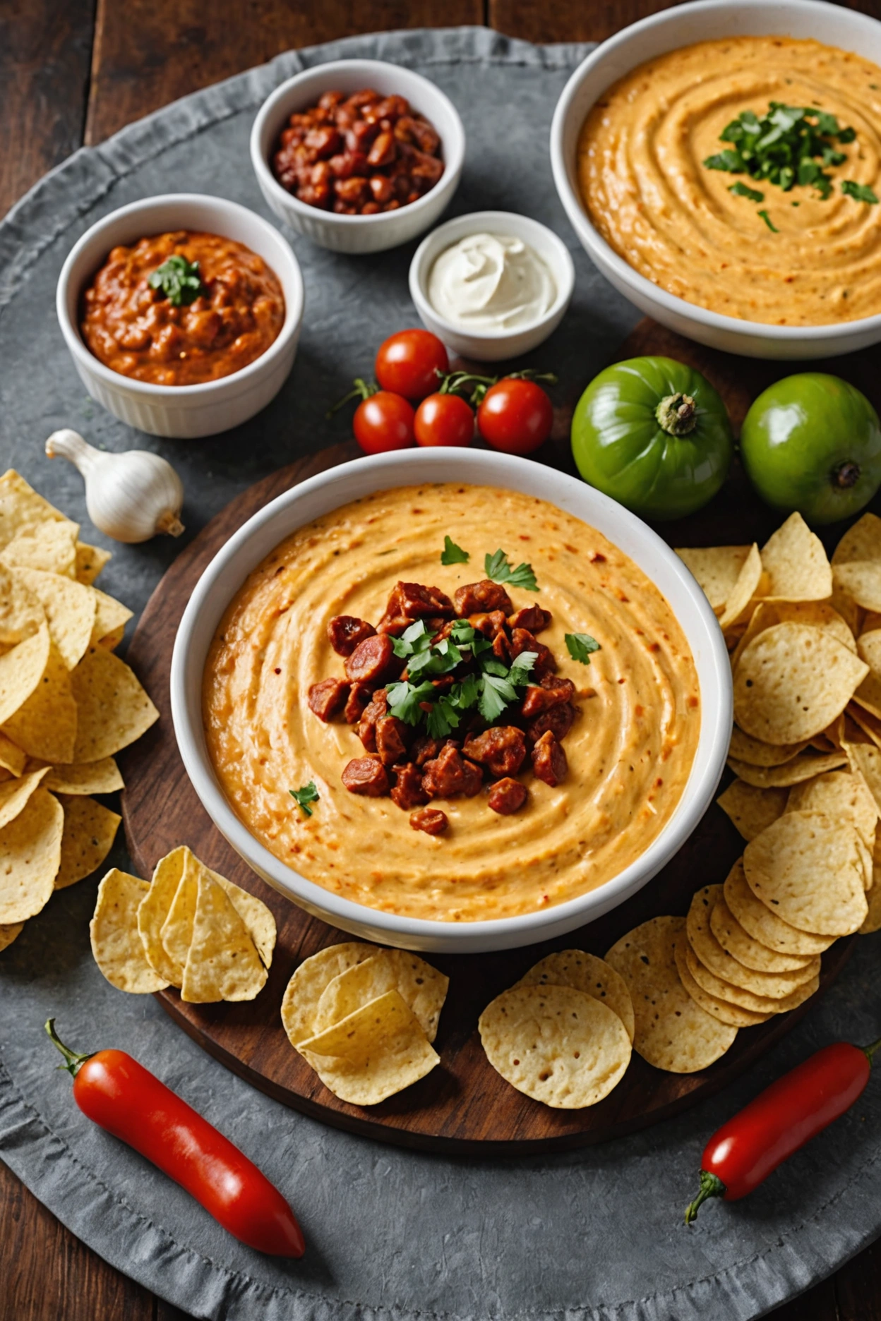 13. Chorizo Queso Dip