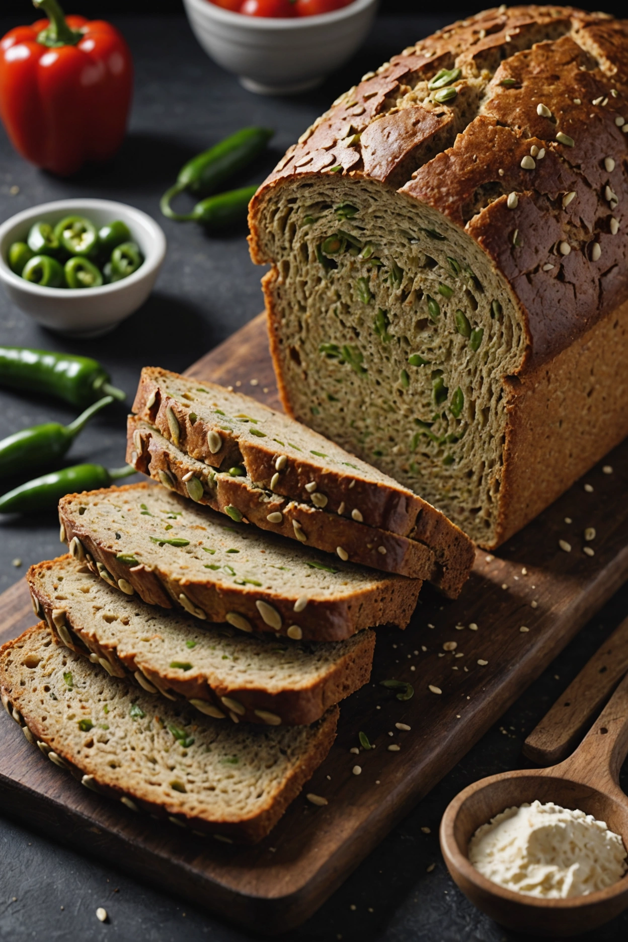 13. Jalapeno Rye Bread