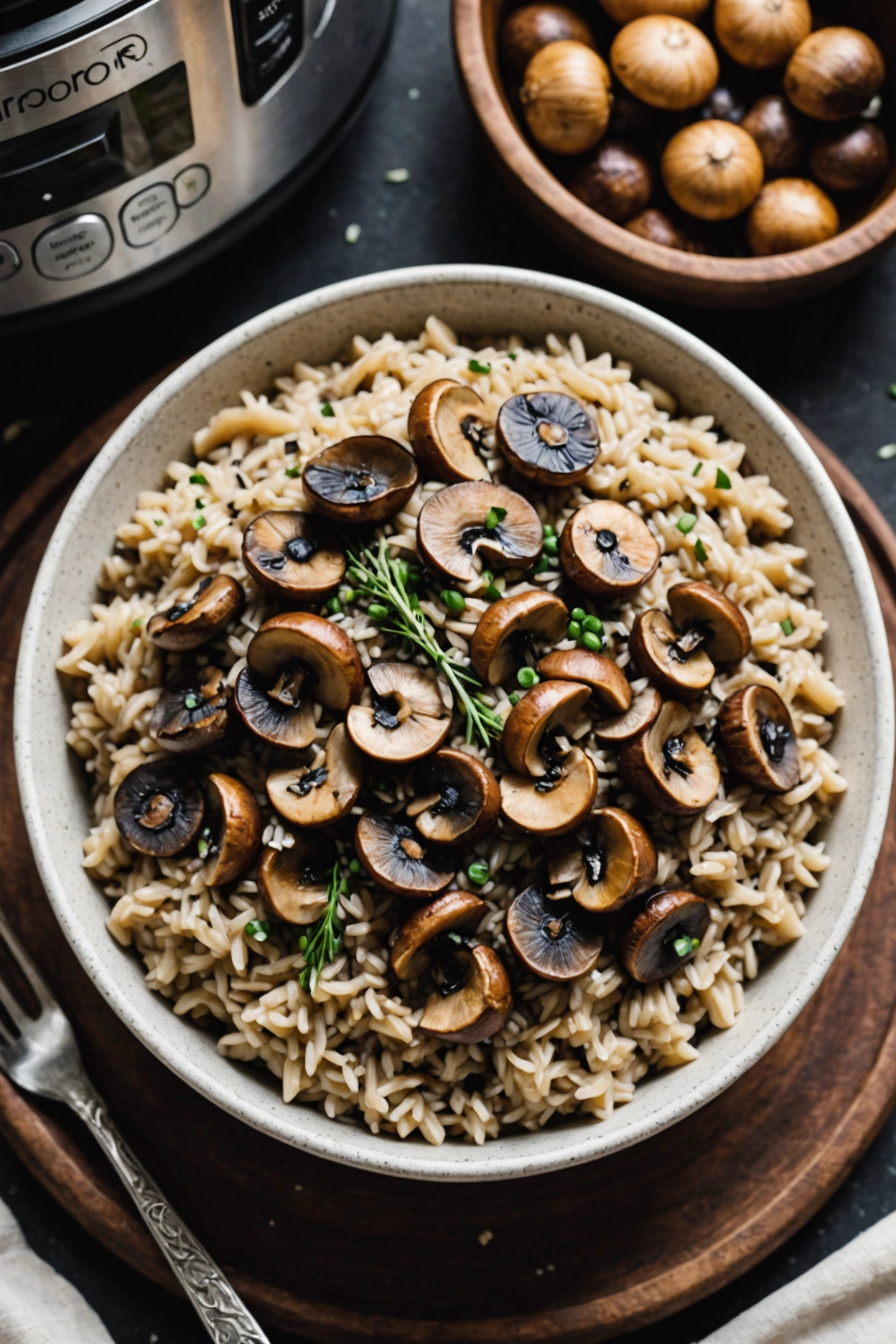 13. Mushroom Risotto