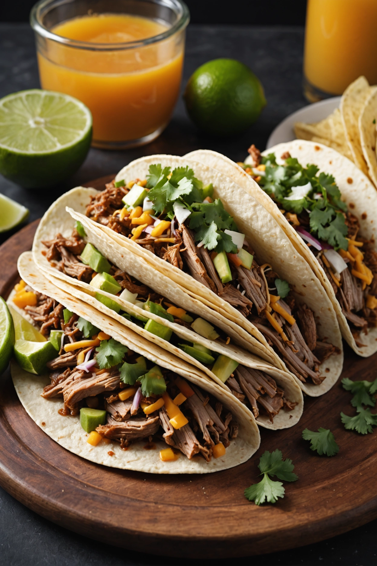 14. Crockpot Pork Tacos