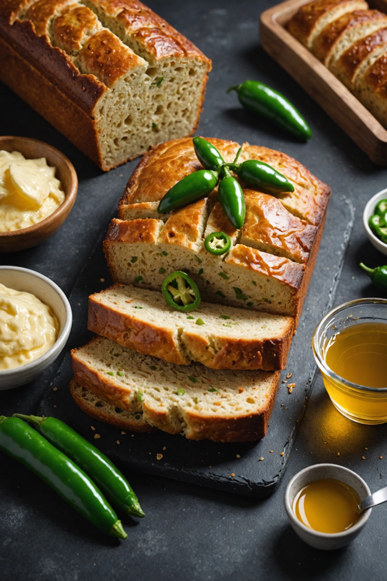 14. Jalapeno Honey Bread