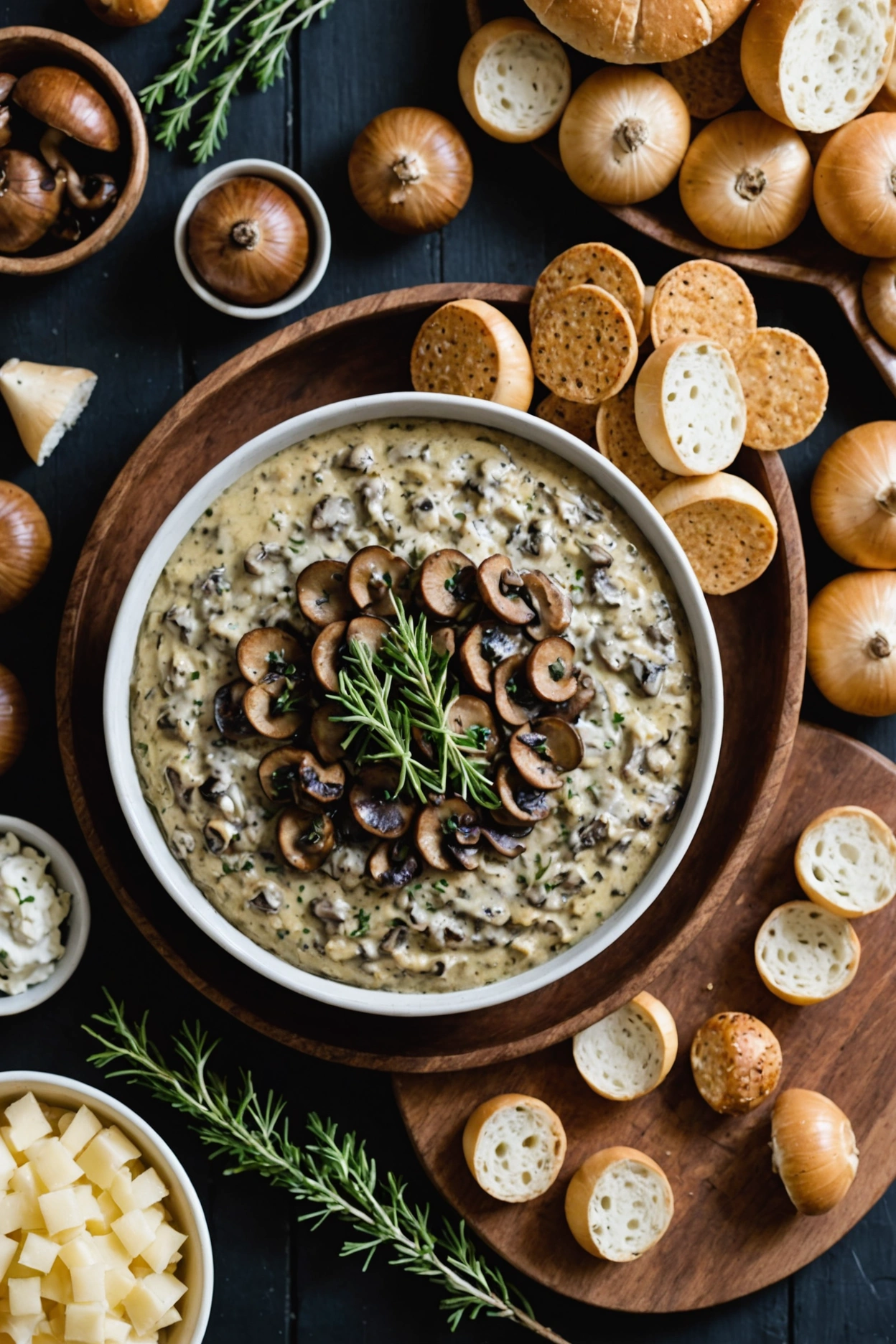 15. Mushroom Gruyere Dip