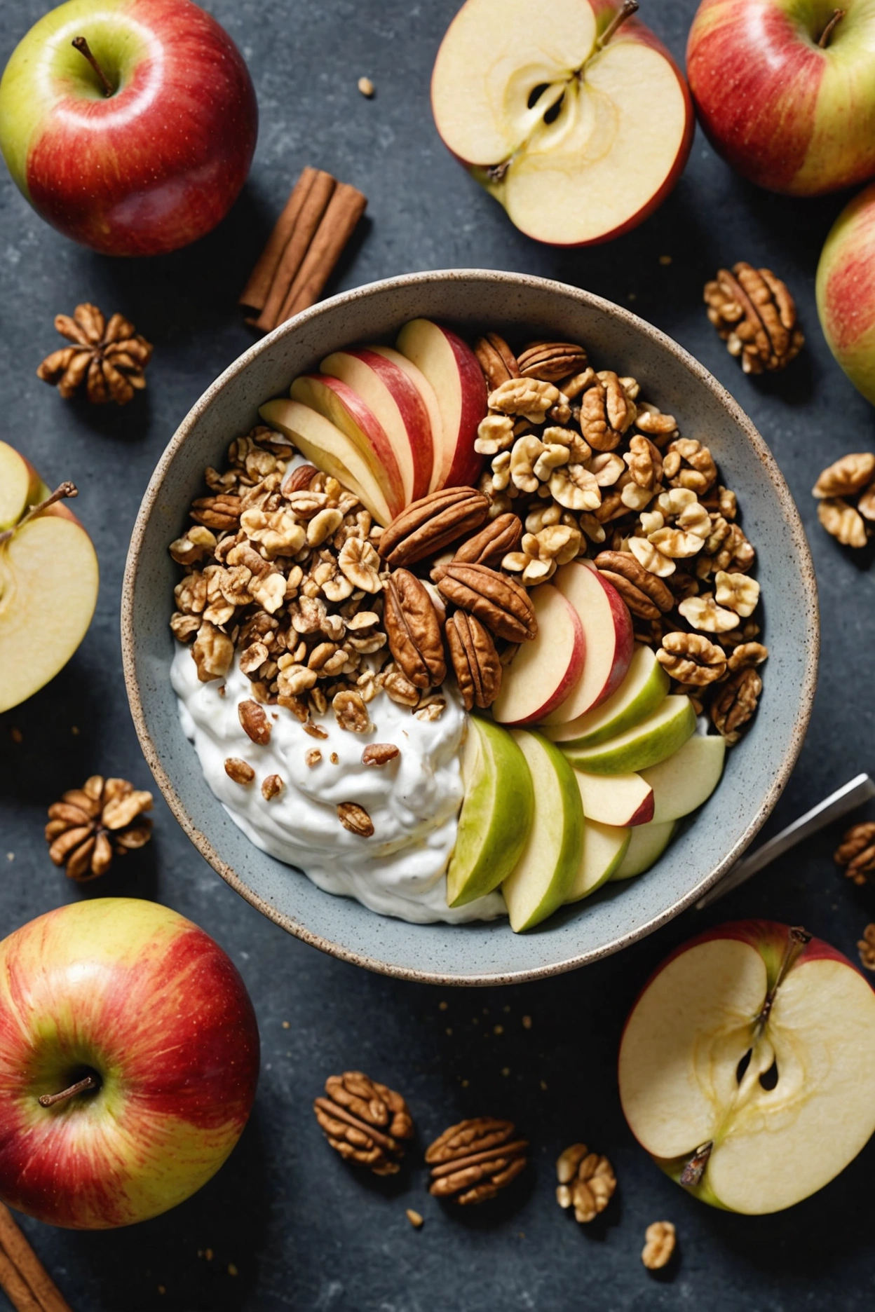 2. Apple Cinnamon Yogurt Bowl