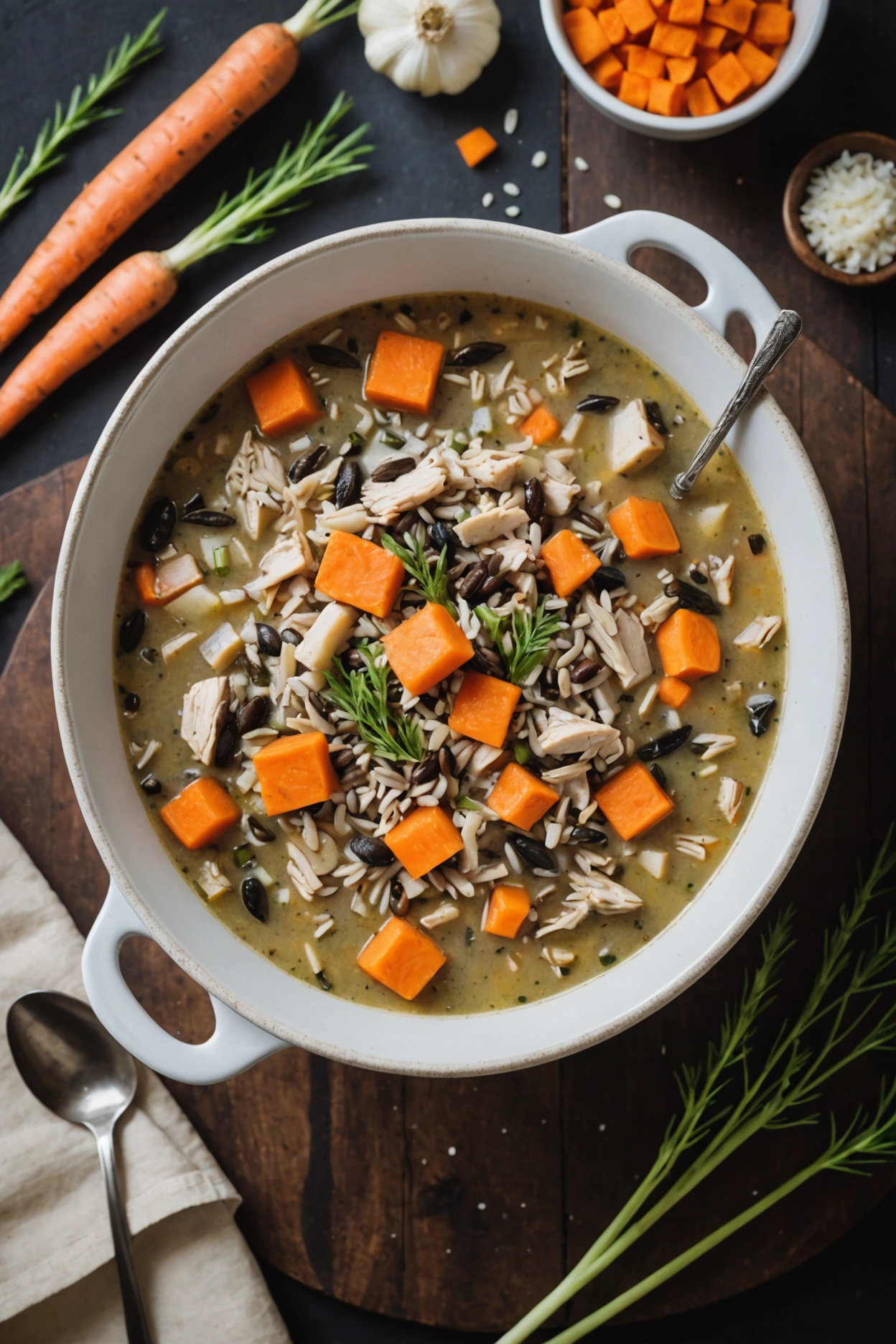 2. Chicken and Wild Rice Soup