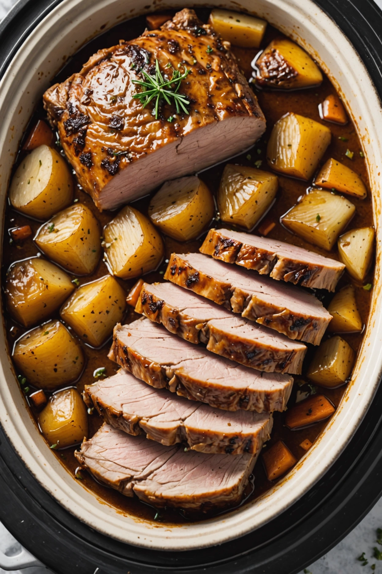 2. Crockpot Pork Roast