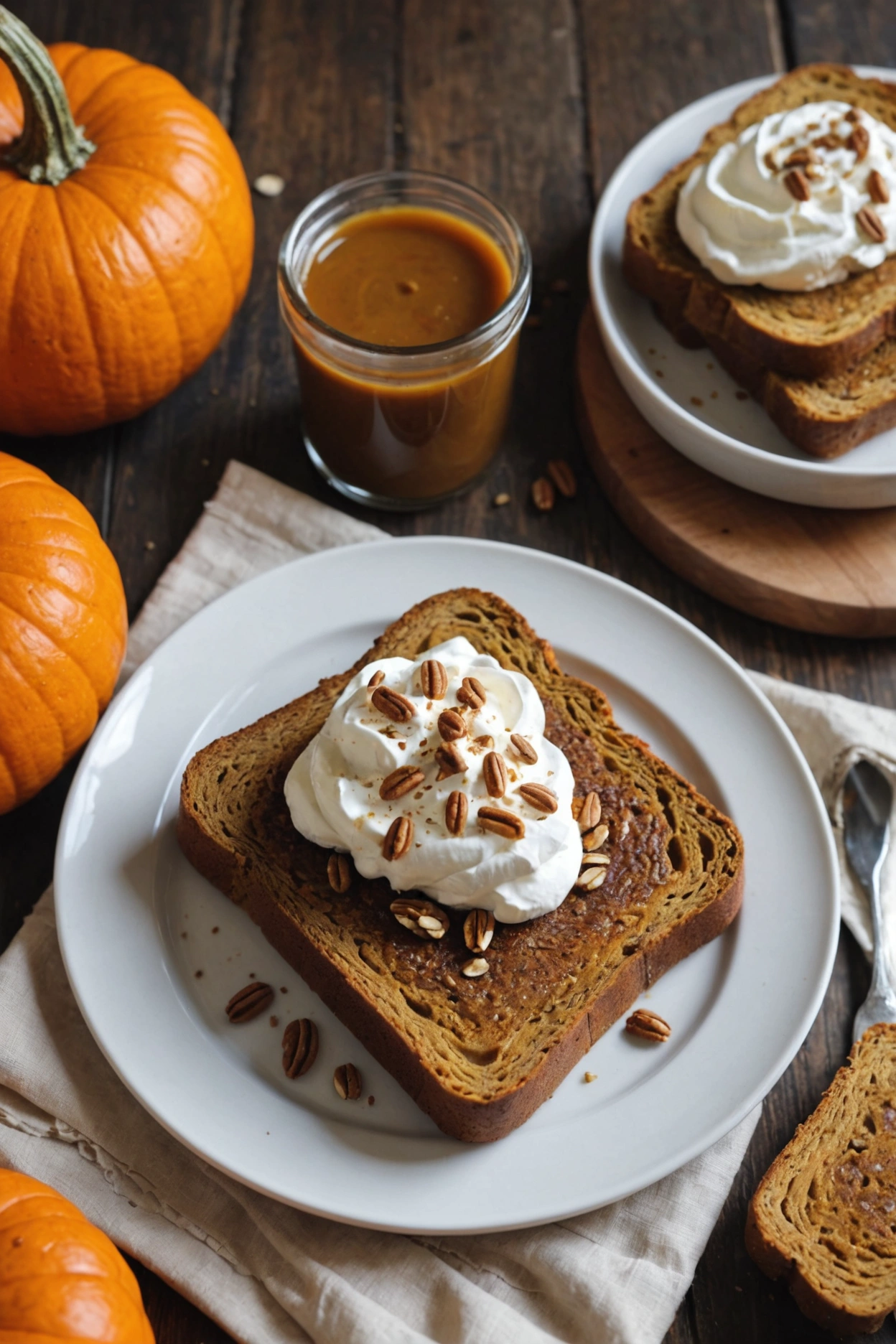 2. Pumpkin Spice Toast