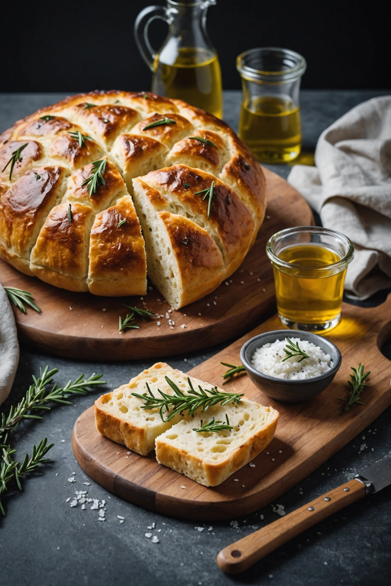 2. Rosemary and Sea Salt Sourdough Focaccia