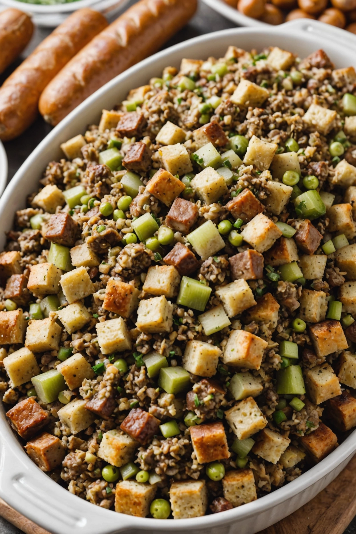 2. Sausage and Herb Stuffing