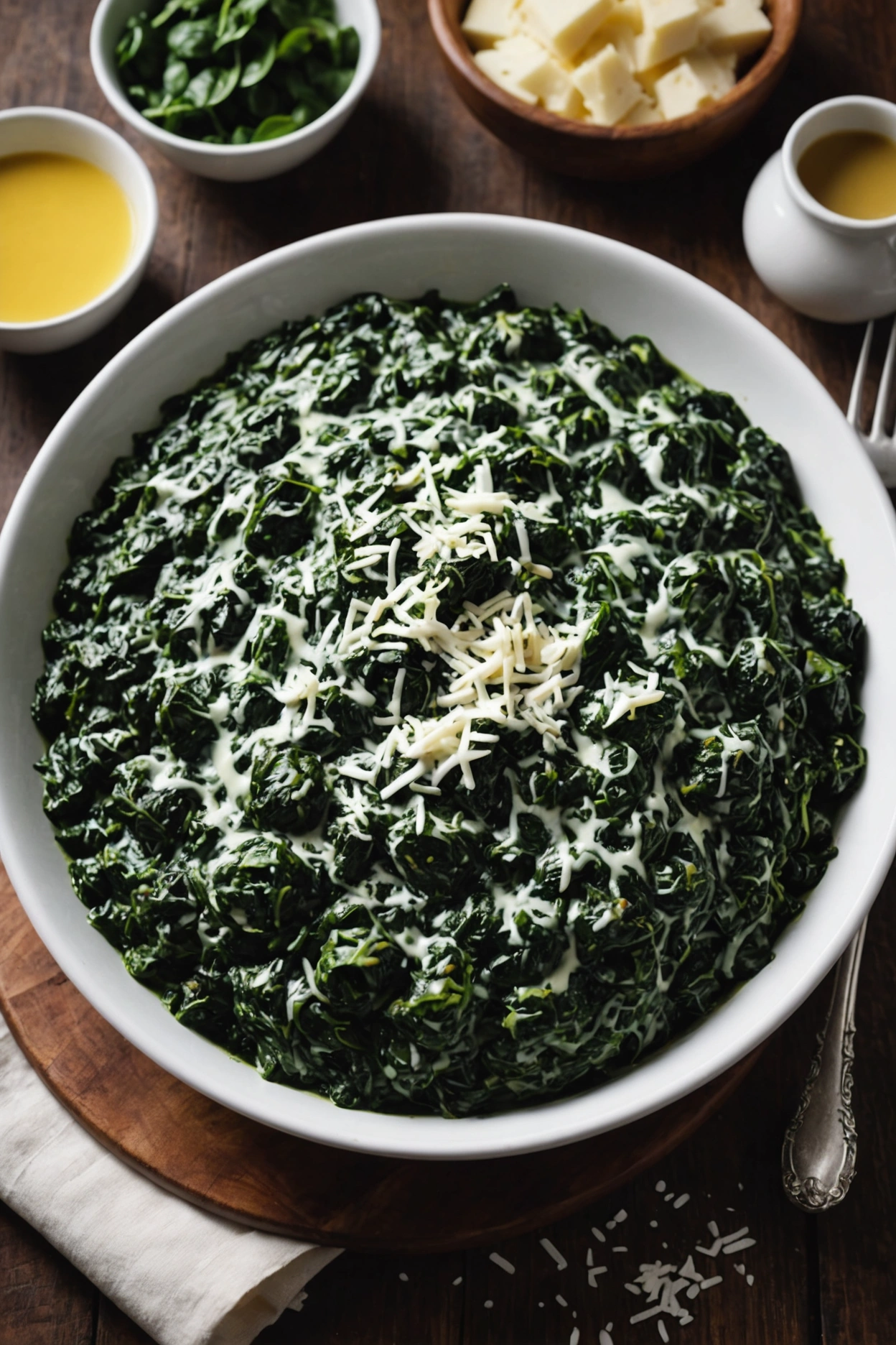 3. Creamed Spinach