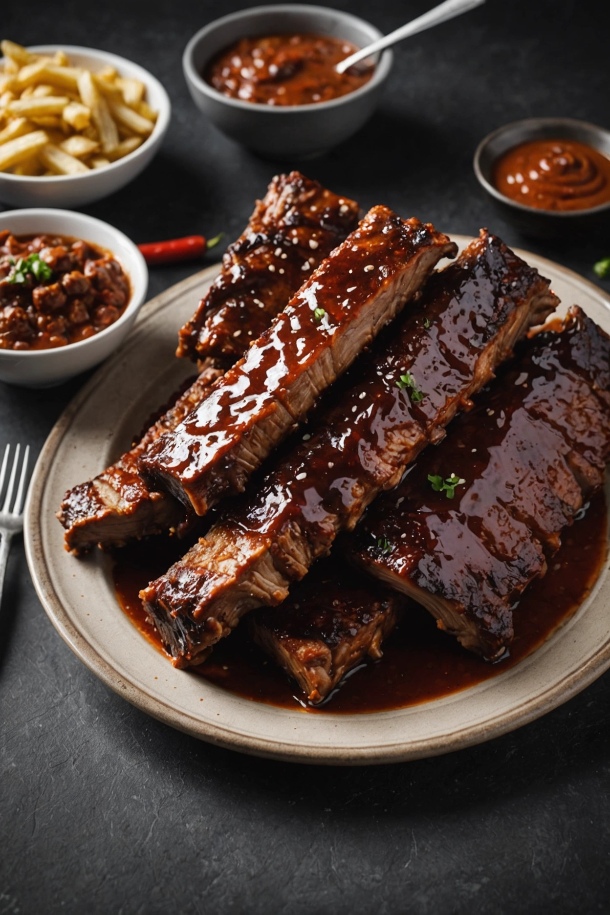 3. Crockpot BBQ Ribs